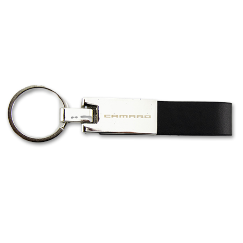 Chevy Camaro Leather Strap Keychain-SR1 Performance