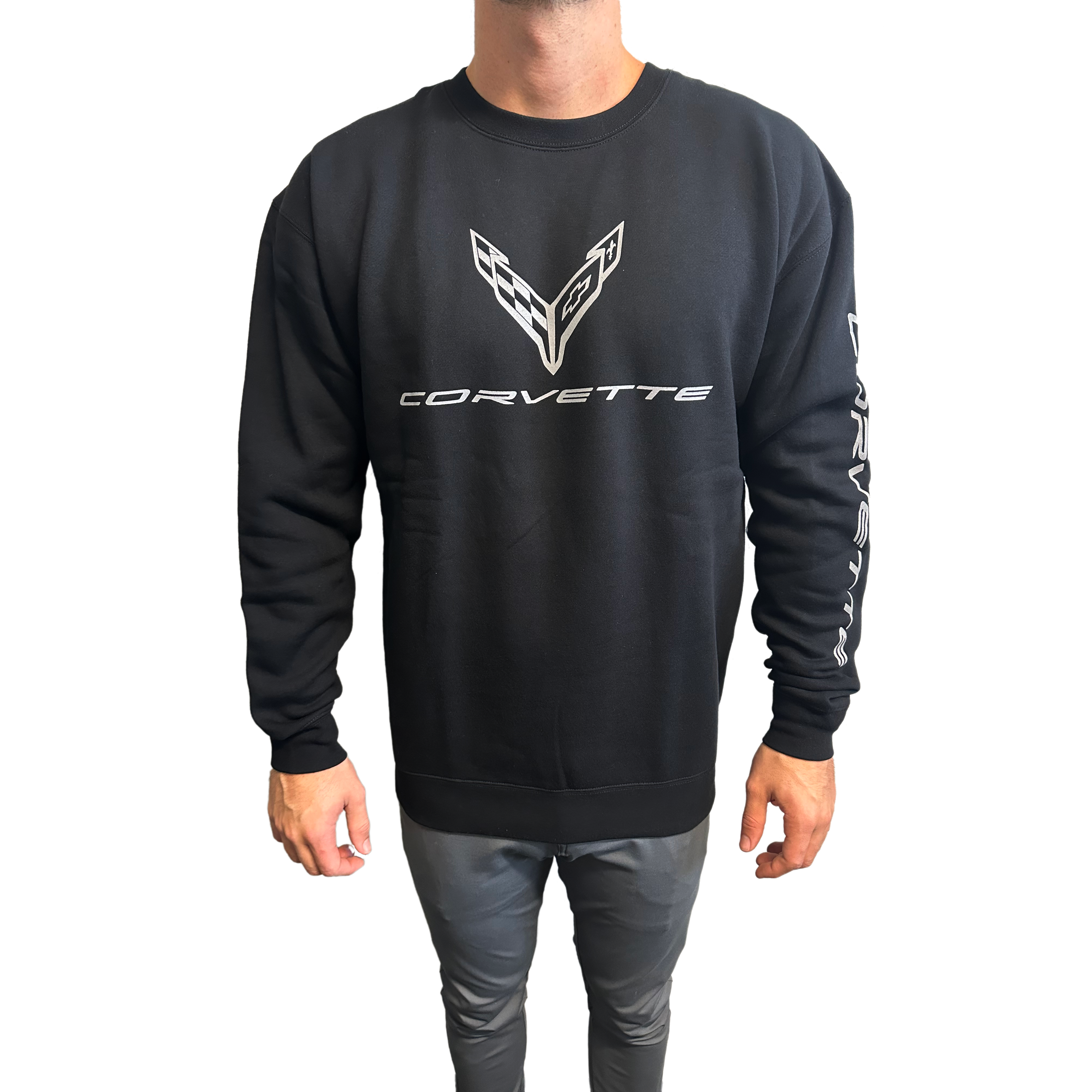 C8 Corvette Stingray Crewneck Fleece Sweatshirt-SR1 Performance
