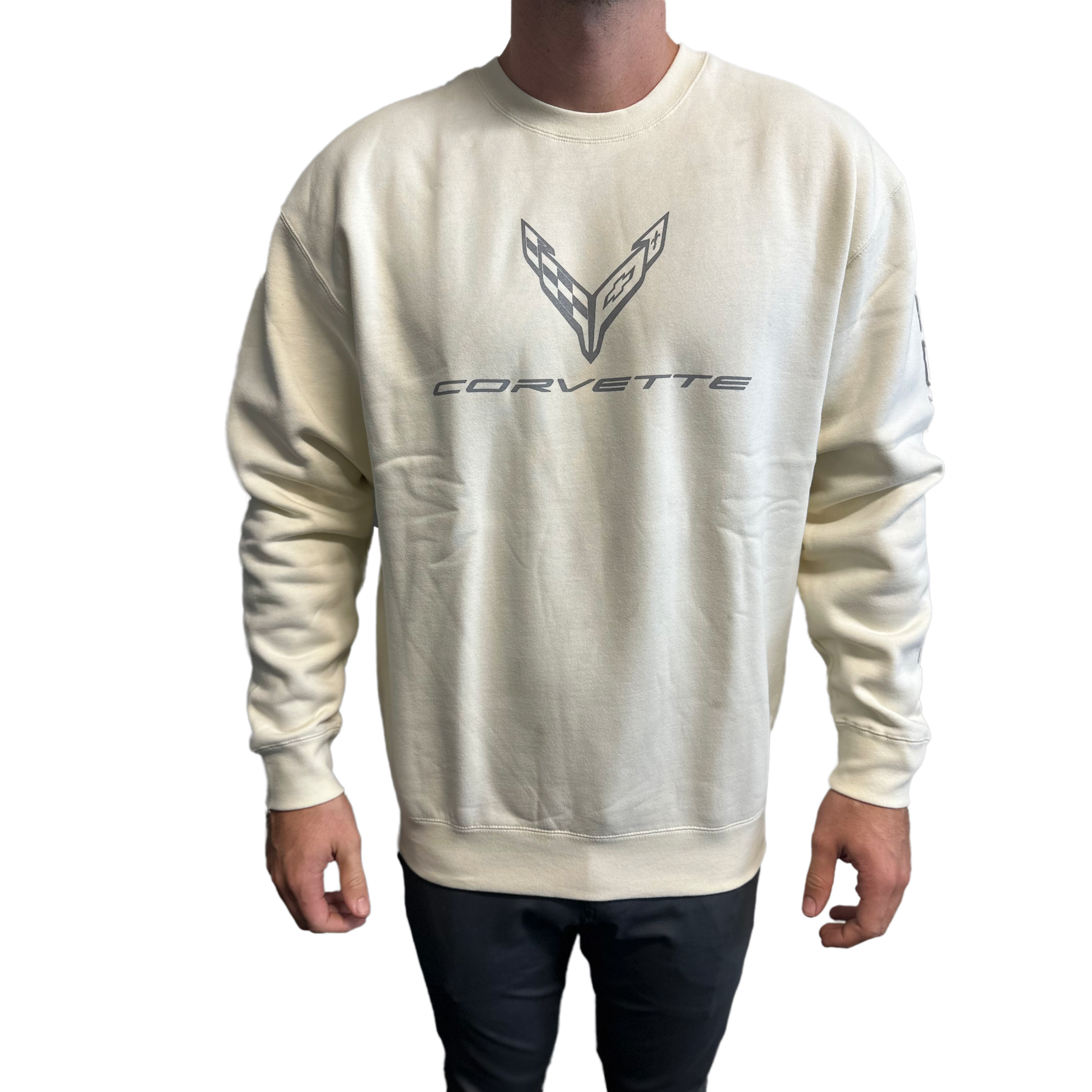 C8 Corvette Stingray Crewneck Fleece Sweatshirt-SR1 Performance