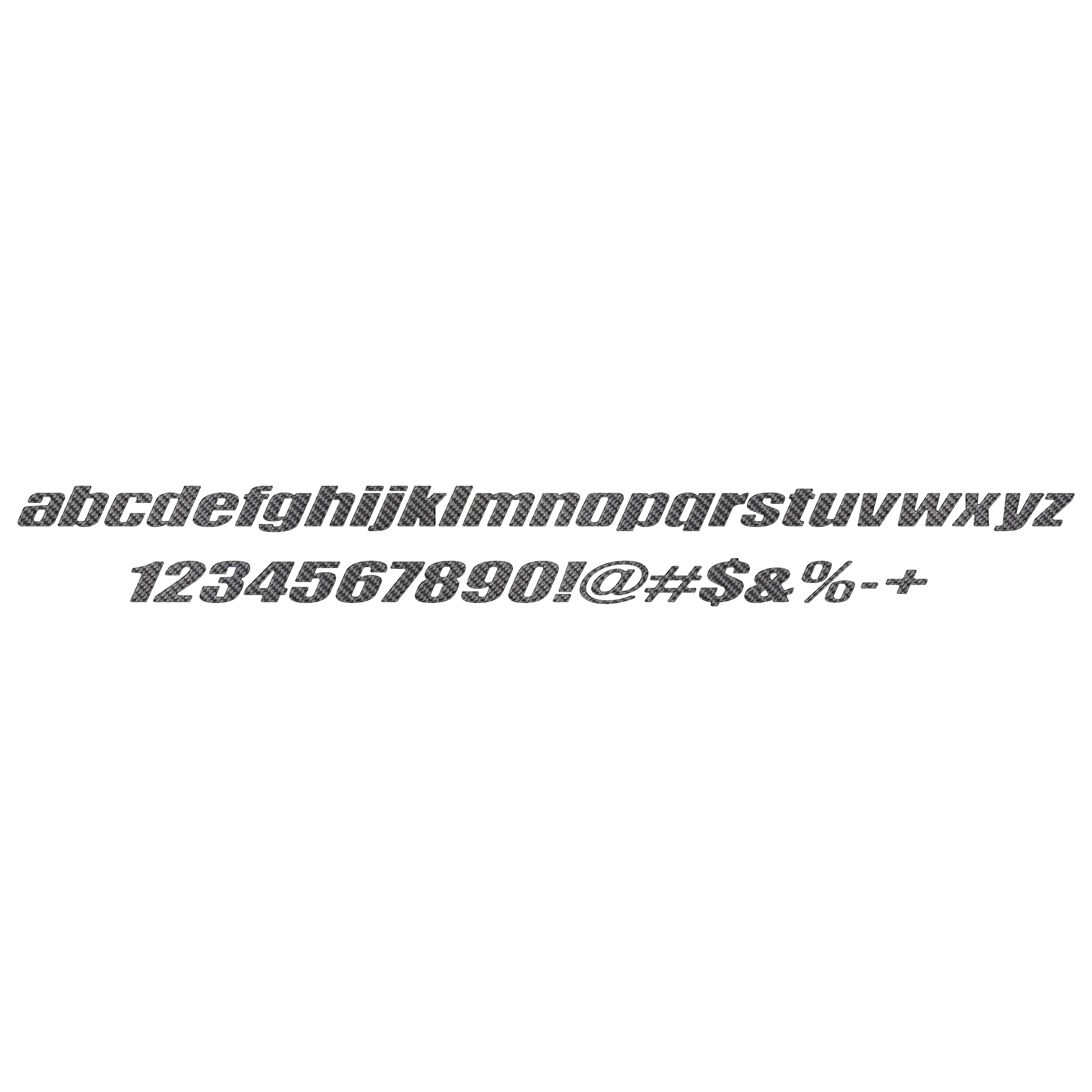 Ryker Side Lettering Overlays Fits 2019-2024 Can-Am Ryker