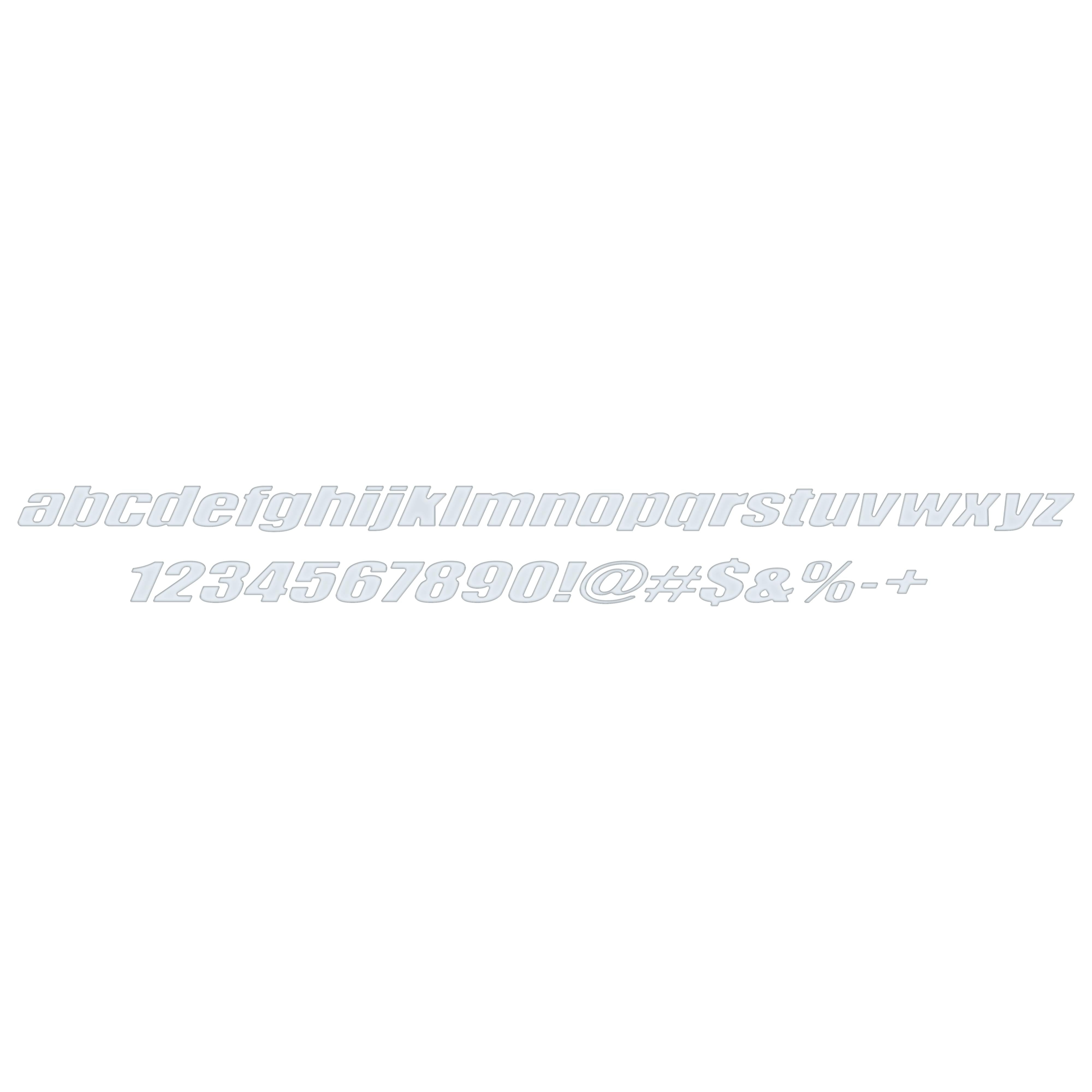 Ryker Side Lettering Overlays Fits 2019-2024 Can-Am Ryker