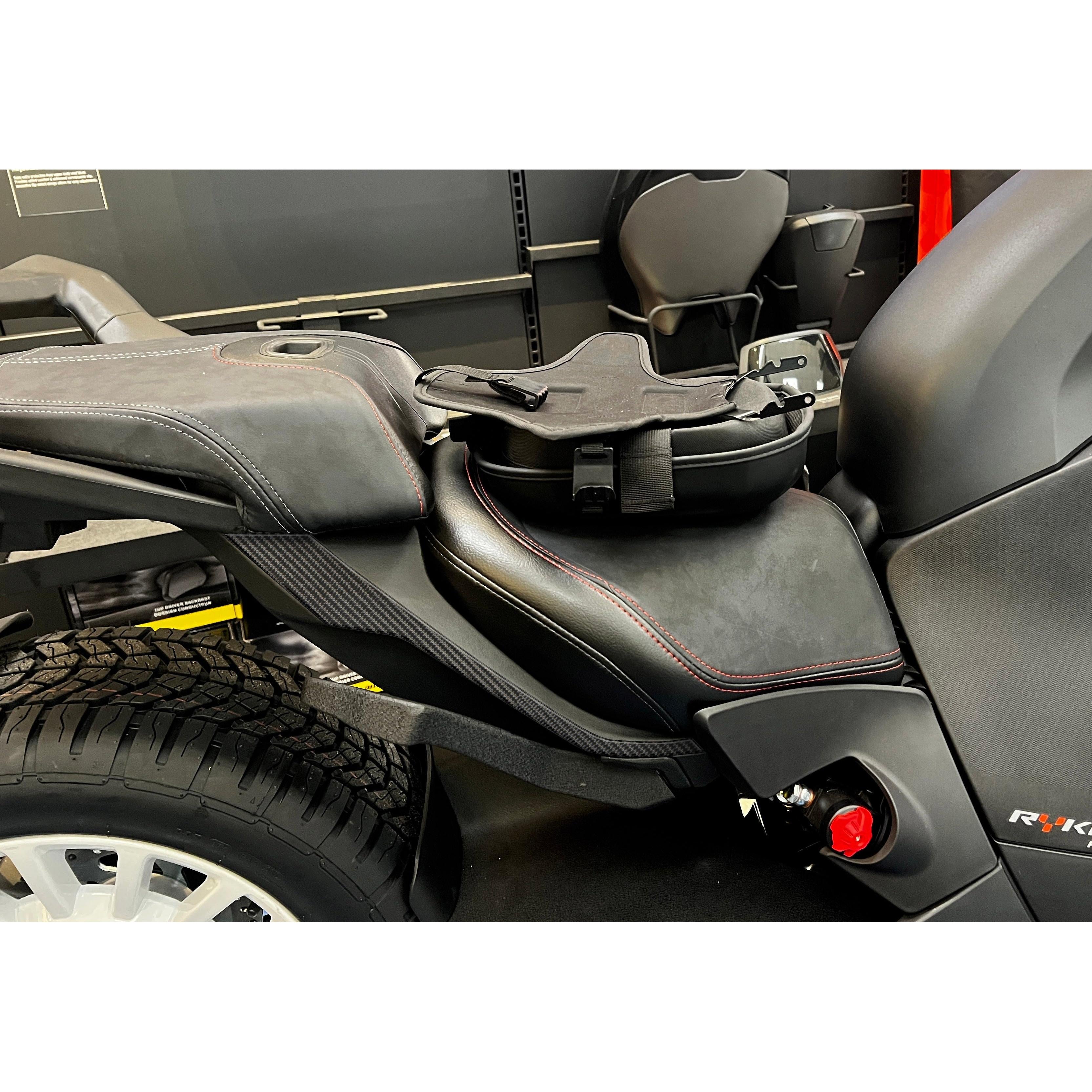 Lower Seat W/ Max Mount Passenger Seat Accent Trim Fits 2019-2024 Can-Am Ryker Rally