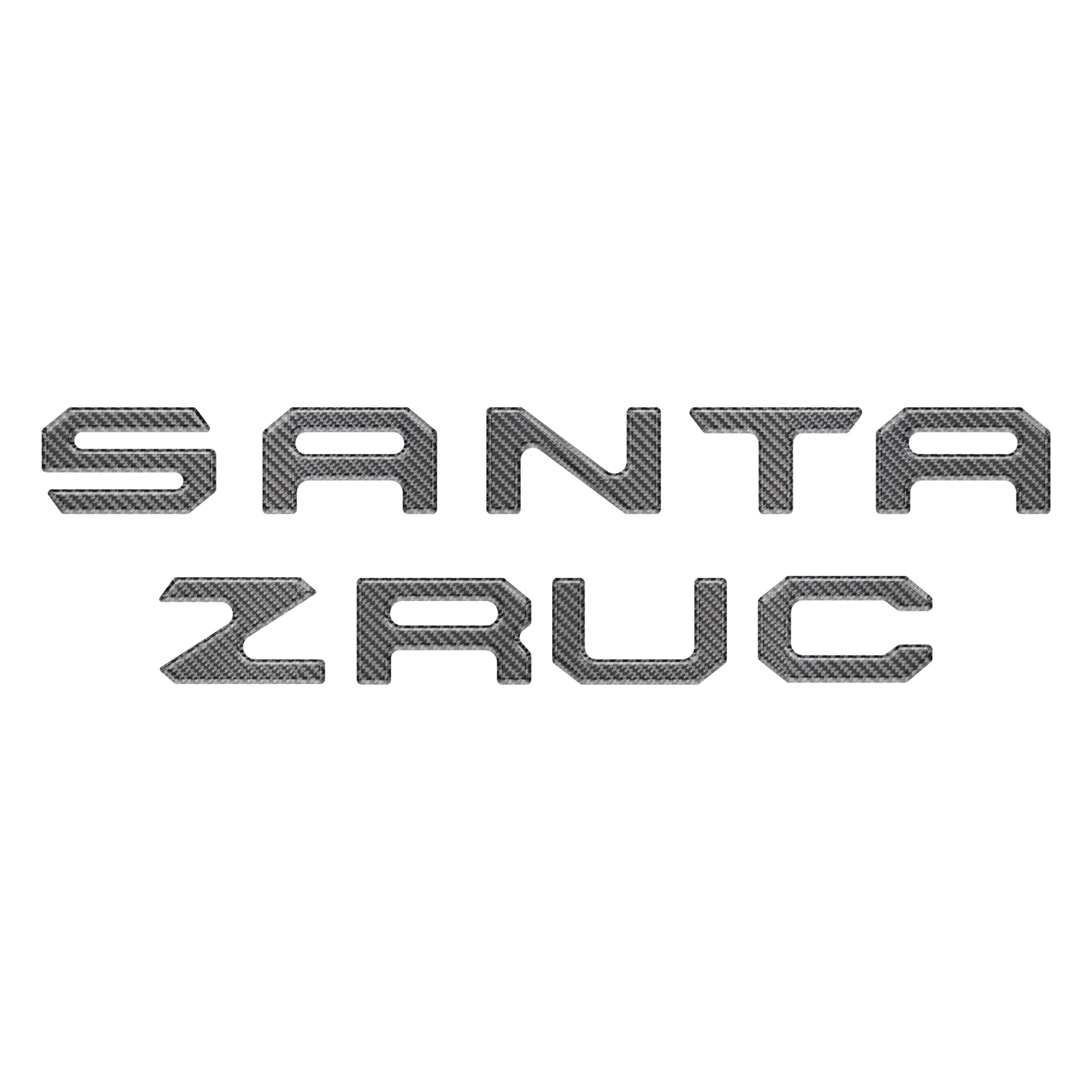 Tailgate Letter Inserts Fits 2022-2026 Hyundai Santa Cruz