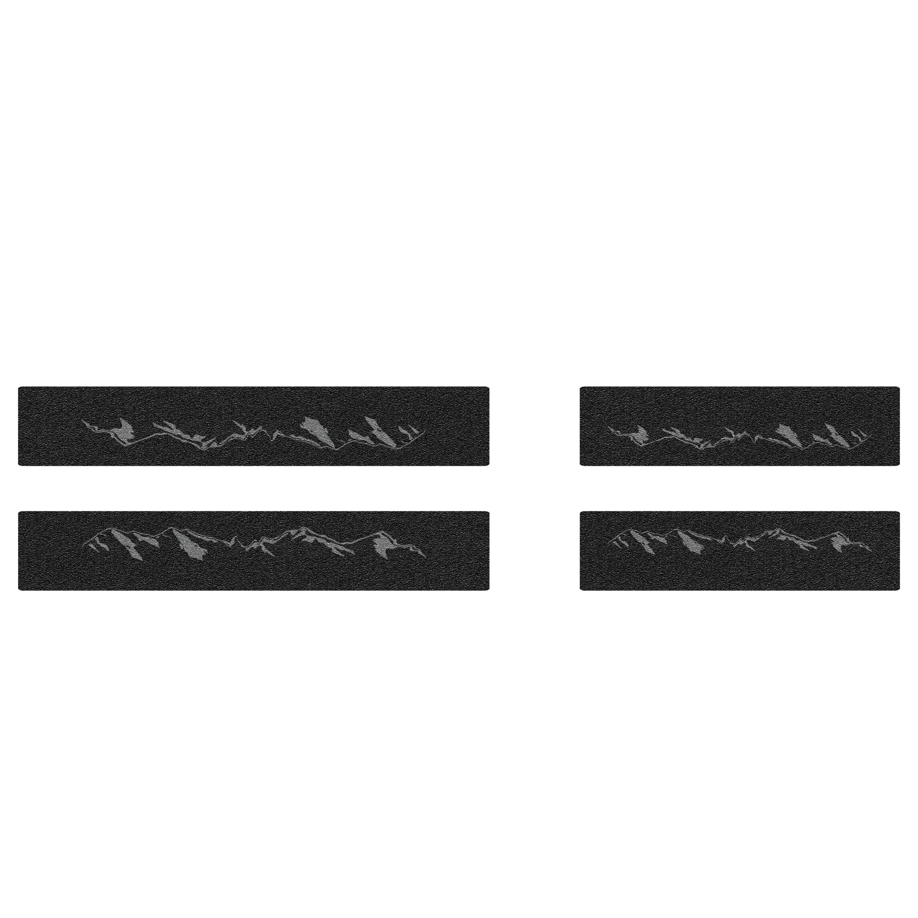 Textured Door Sill Overlays Fits 2022-2026 Hyundai Santa Cruz