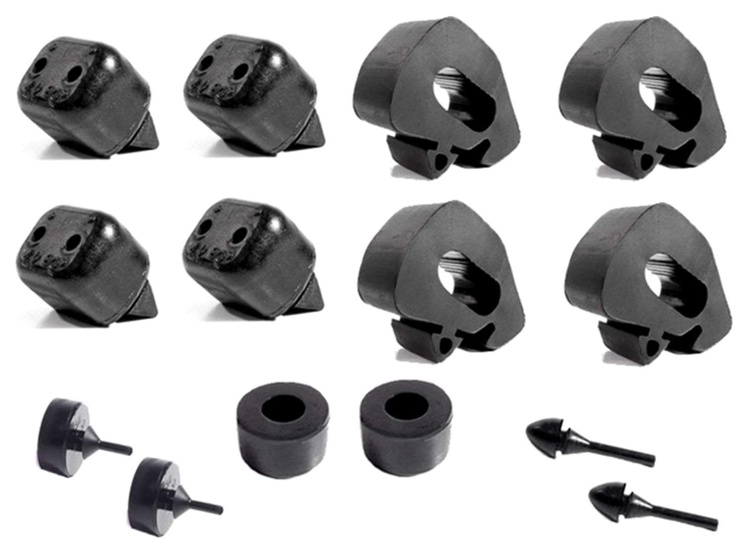 Snap-In-Bumper Kit 14-Piece For Chevrolet Chevelle 1967; SBK 203