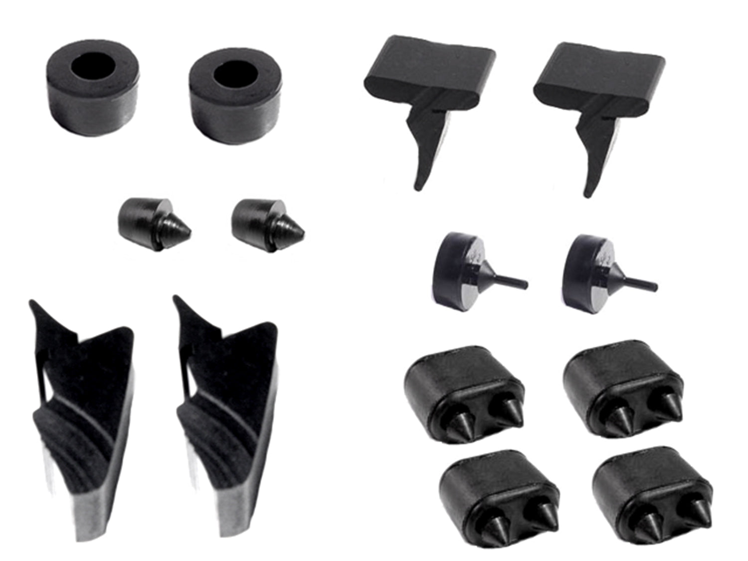 Snap-In-Bumper Kit 14-Piece For Pontiac Firebird 1967-1969; SBK 208