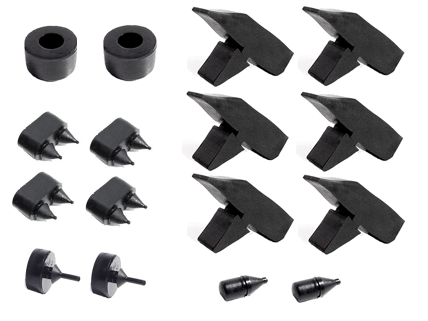 Snap-In-Bumper Kit 16-Piece For Pontiac Firebird 1970-1972; SBK 209