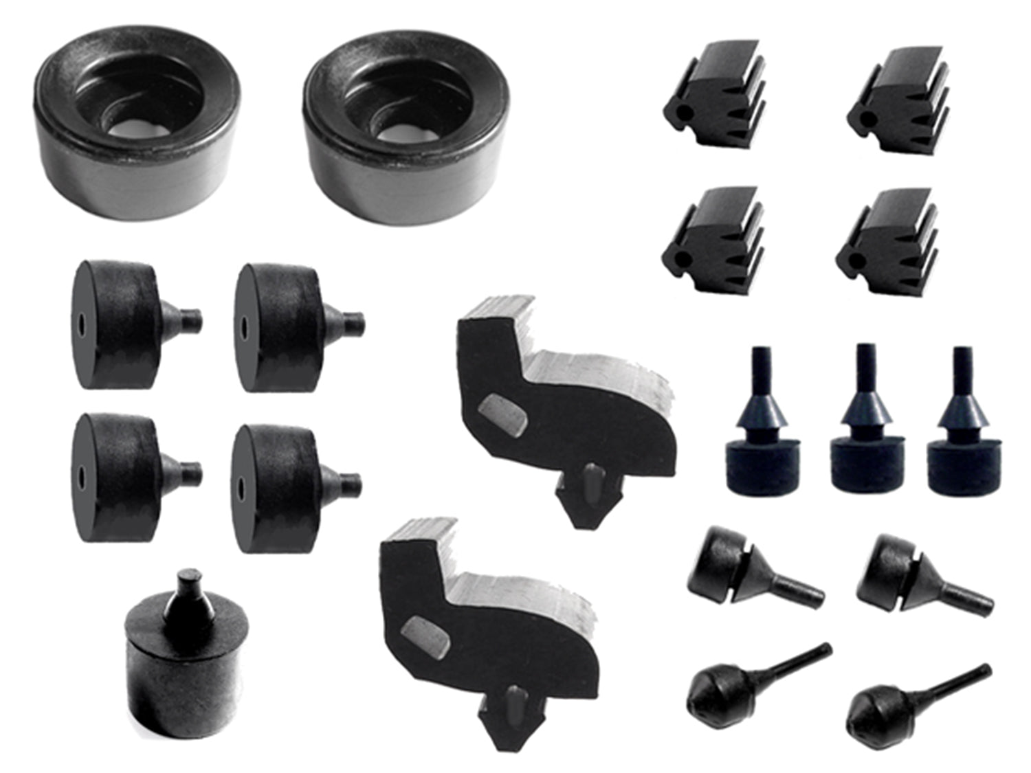Snap-In-Bumper Kit 20-Piece For Dodge Challenger 1971; SBK 2329