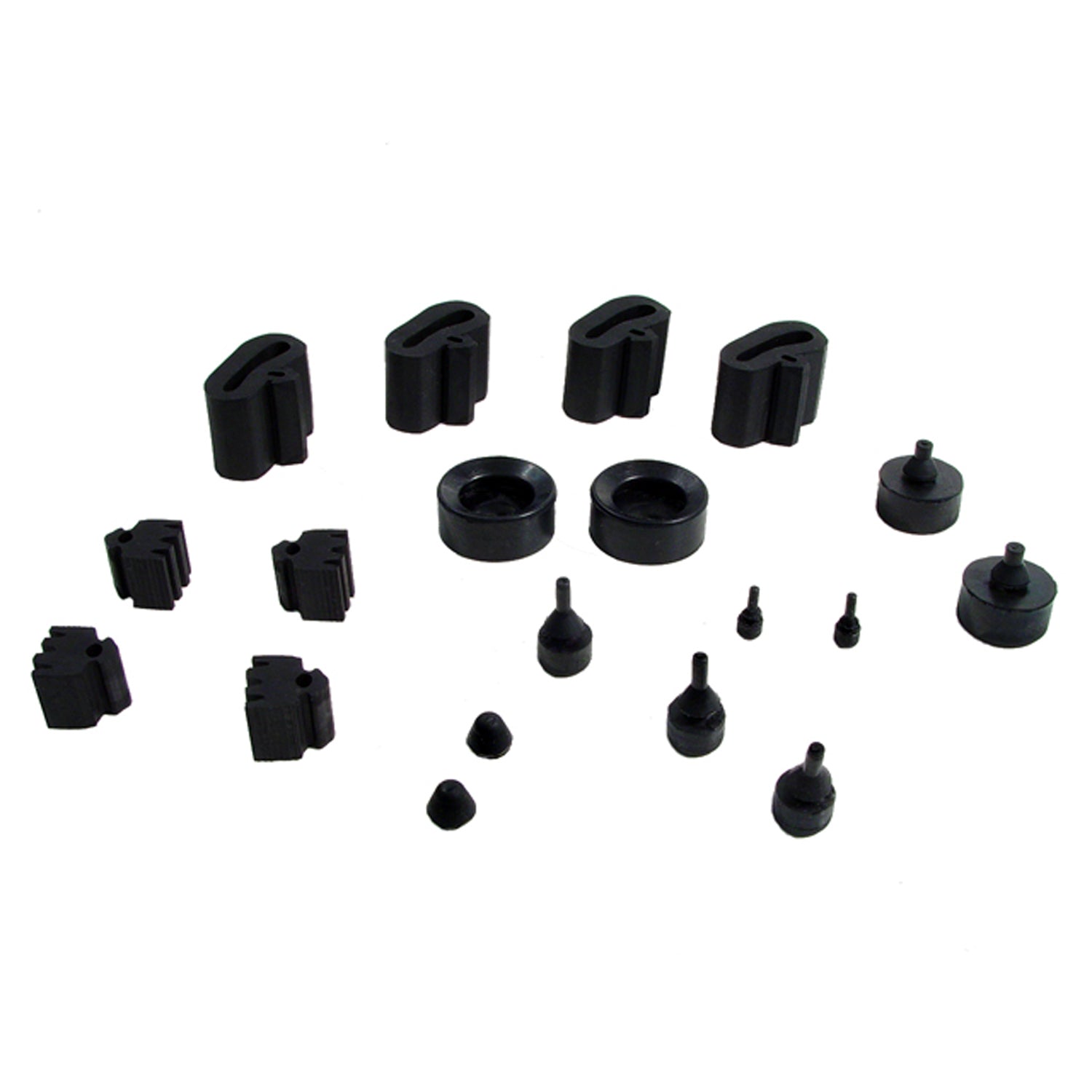 Snap-In-Bumper Kit - 19 Piece For Plymouth Duster, Scamp, Valiant 1971; SBK 2332