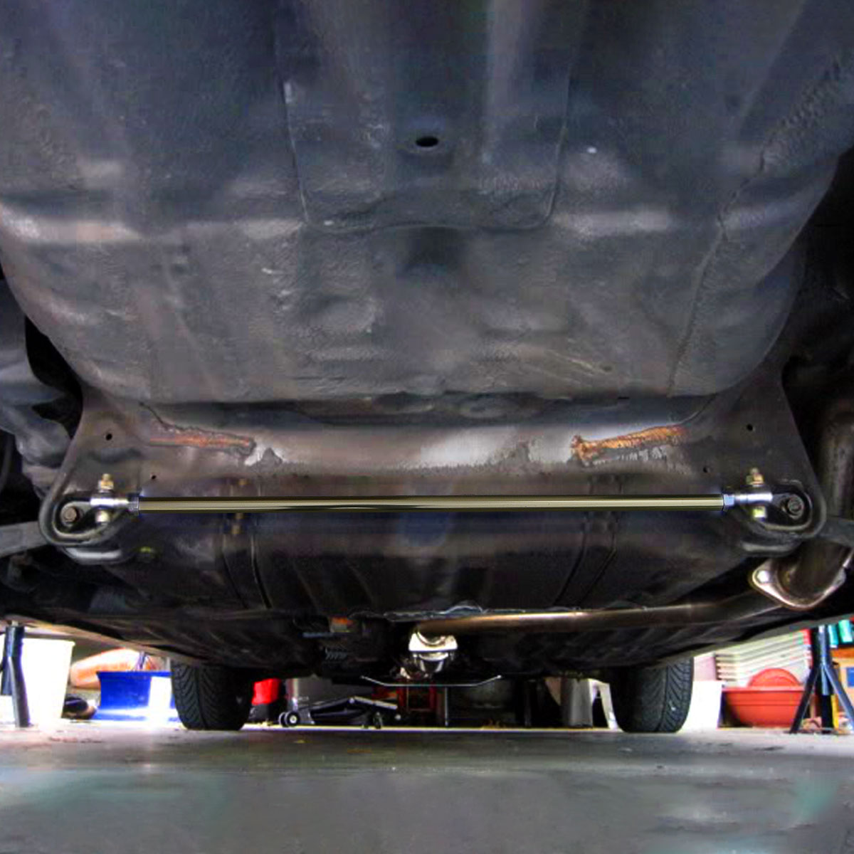 1988-2004 Honda Civic/CR-X Acura Integra Nissan 240SX S13 Volkswagen Golf Mk4 T-6061 Aluminum Rear Lower Strut Bar
