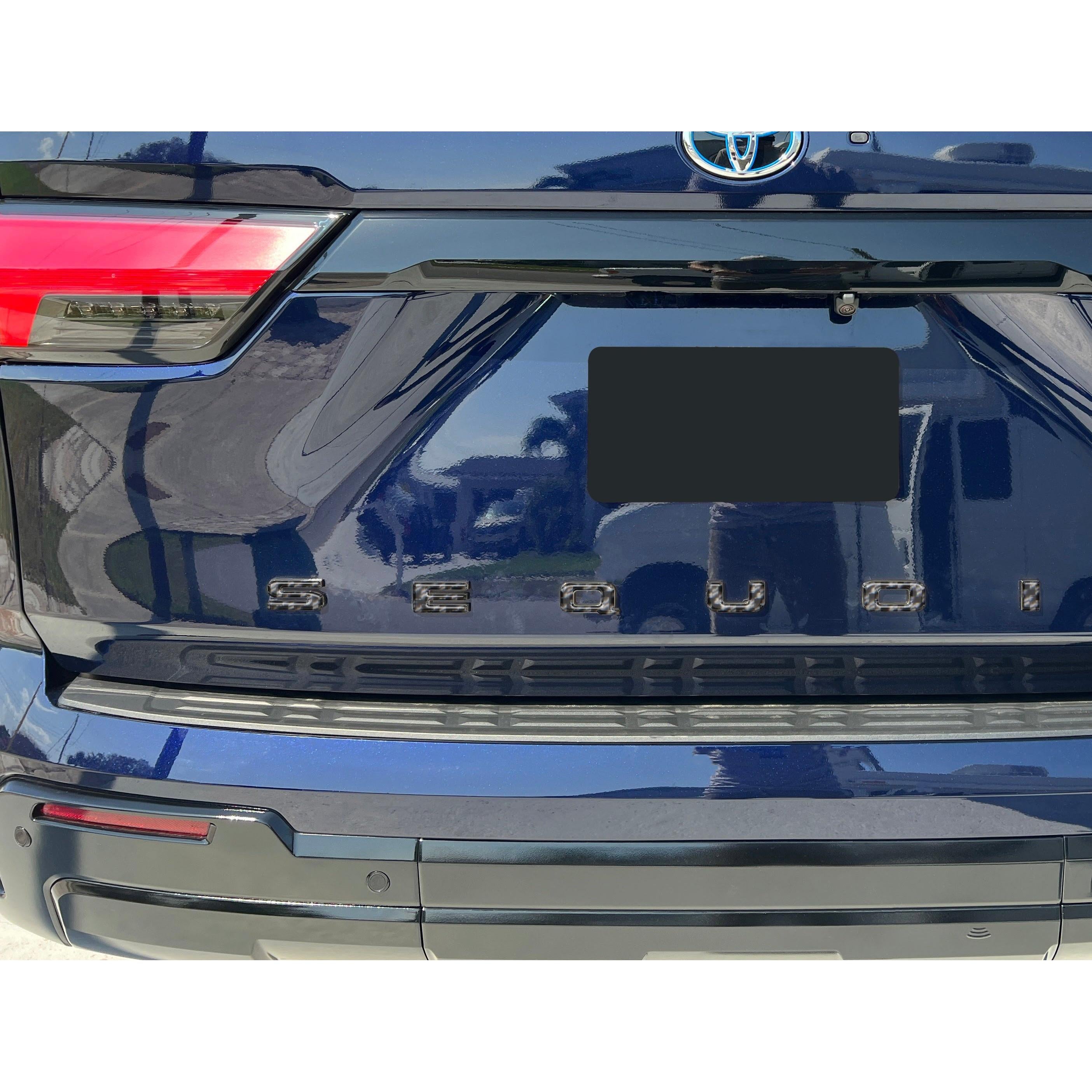 Rear Hatch Letter Overlays Fits 2023-2026 Toyota Sequoia