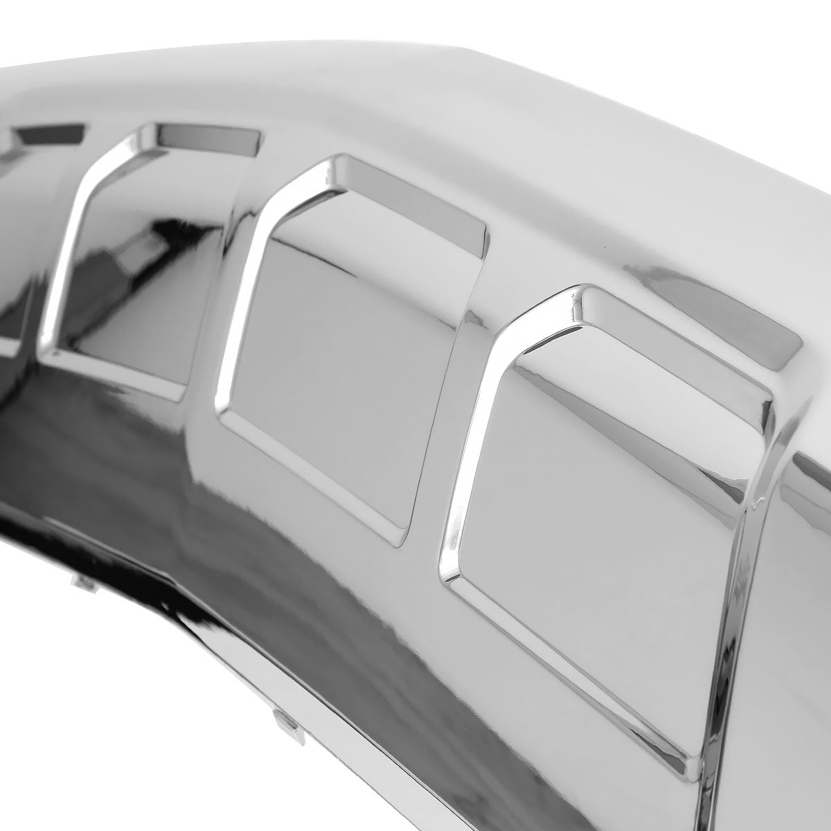 2022-2024 Chevrolet Silverado 1500 Chrome Front Bumper Lower Valance Skid Plate
