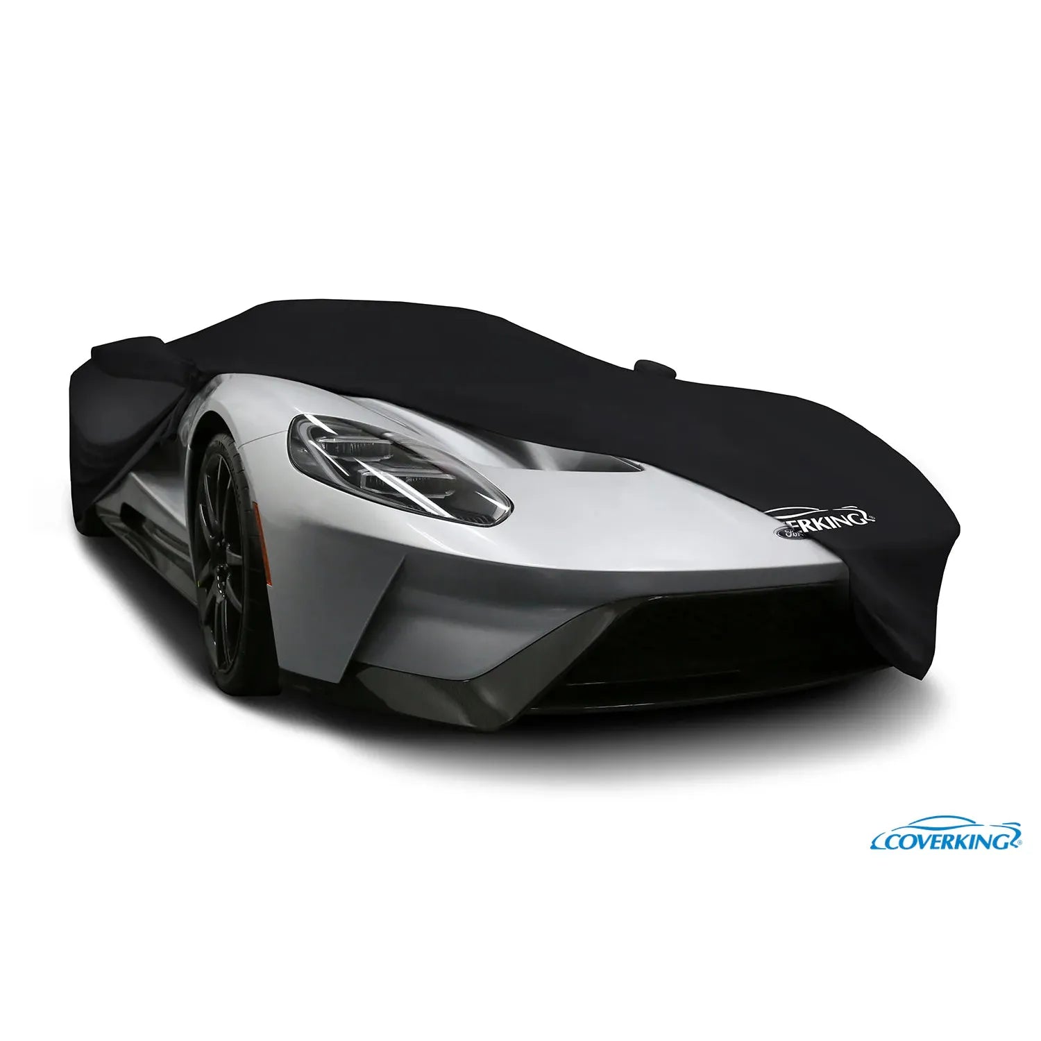 C8 Corvette Satin Stretch Indoor Car Cover : Black