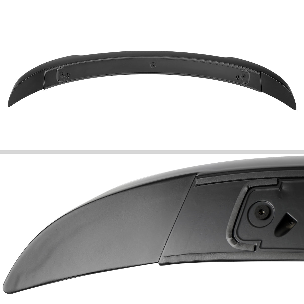 2015-2021 Dodge Charger Matte Black ABS Hellcat Style Rear Spoiler
