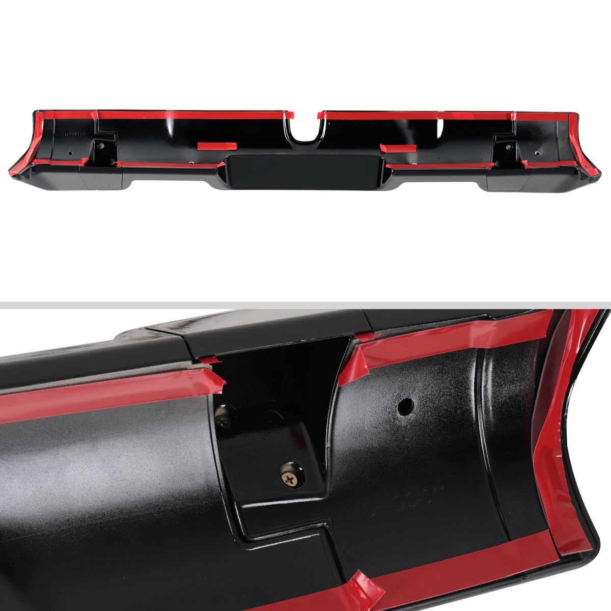2019-2024 Dodge RAM 1500 Rear Roof Glossy Black Truck Spoiler Wing Kit