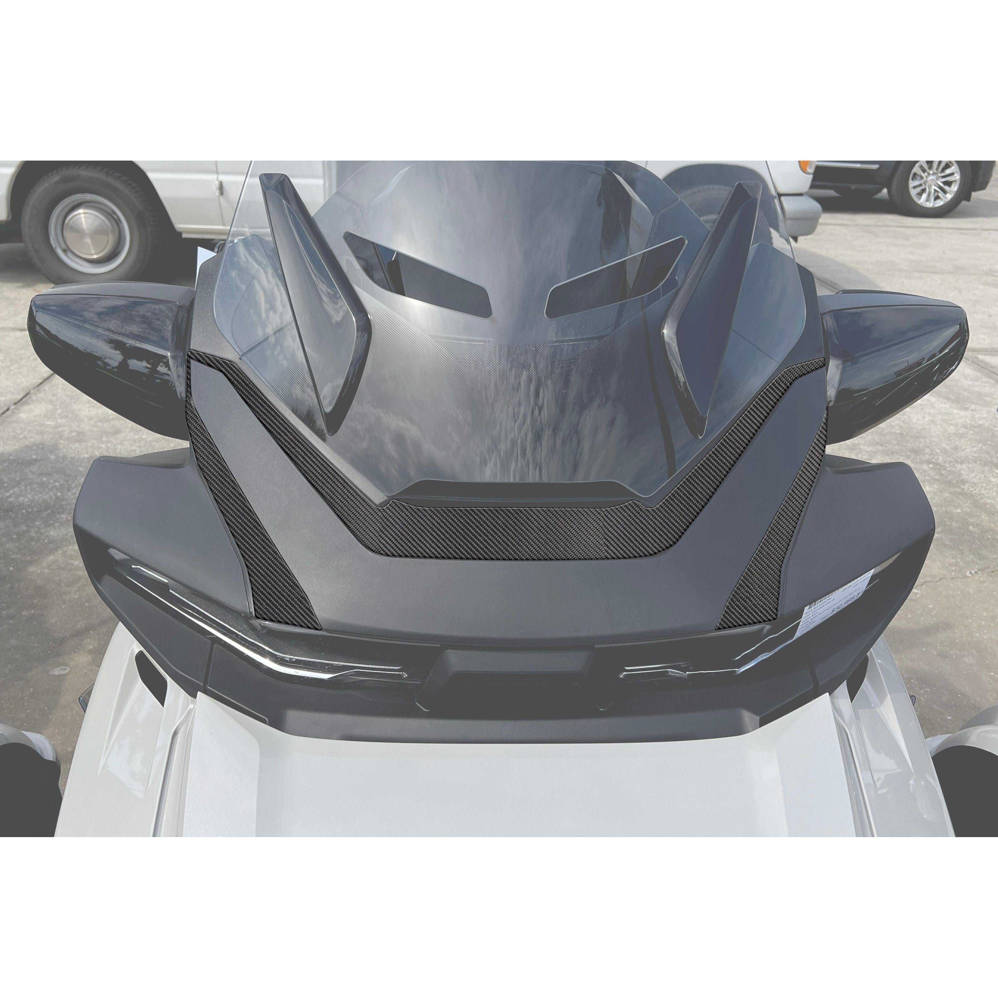 Front Fairing Accent Overlays Fits 2020-2024 Can-Am Spyder RT