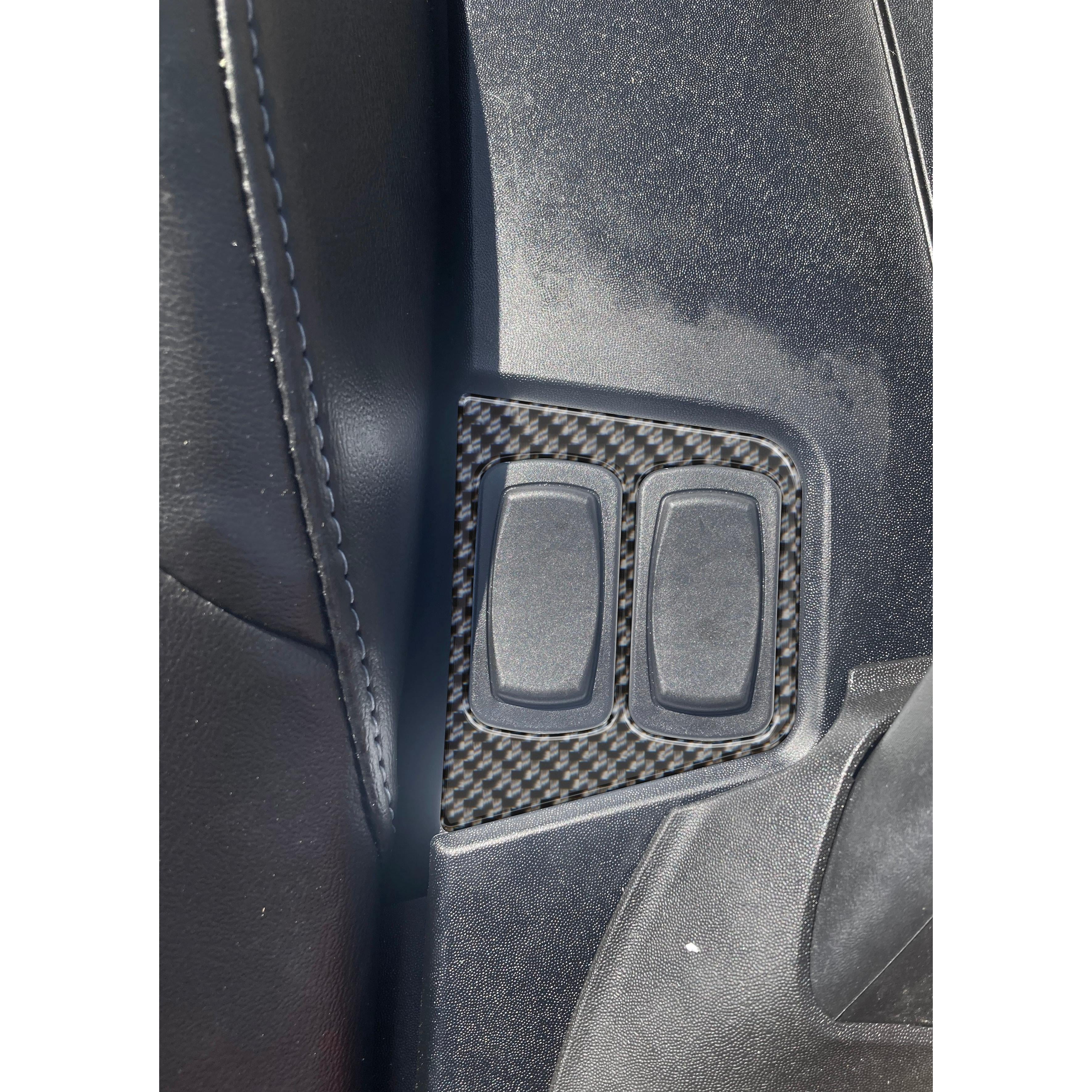 Passenger Rear Switch Panel Accent Overlays Fits 2020-2023 Can-Am Spyder RT