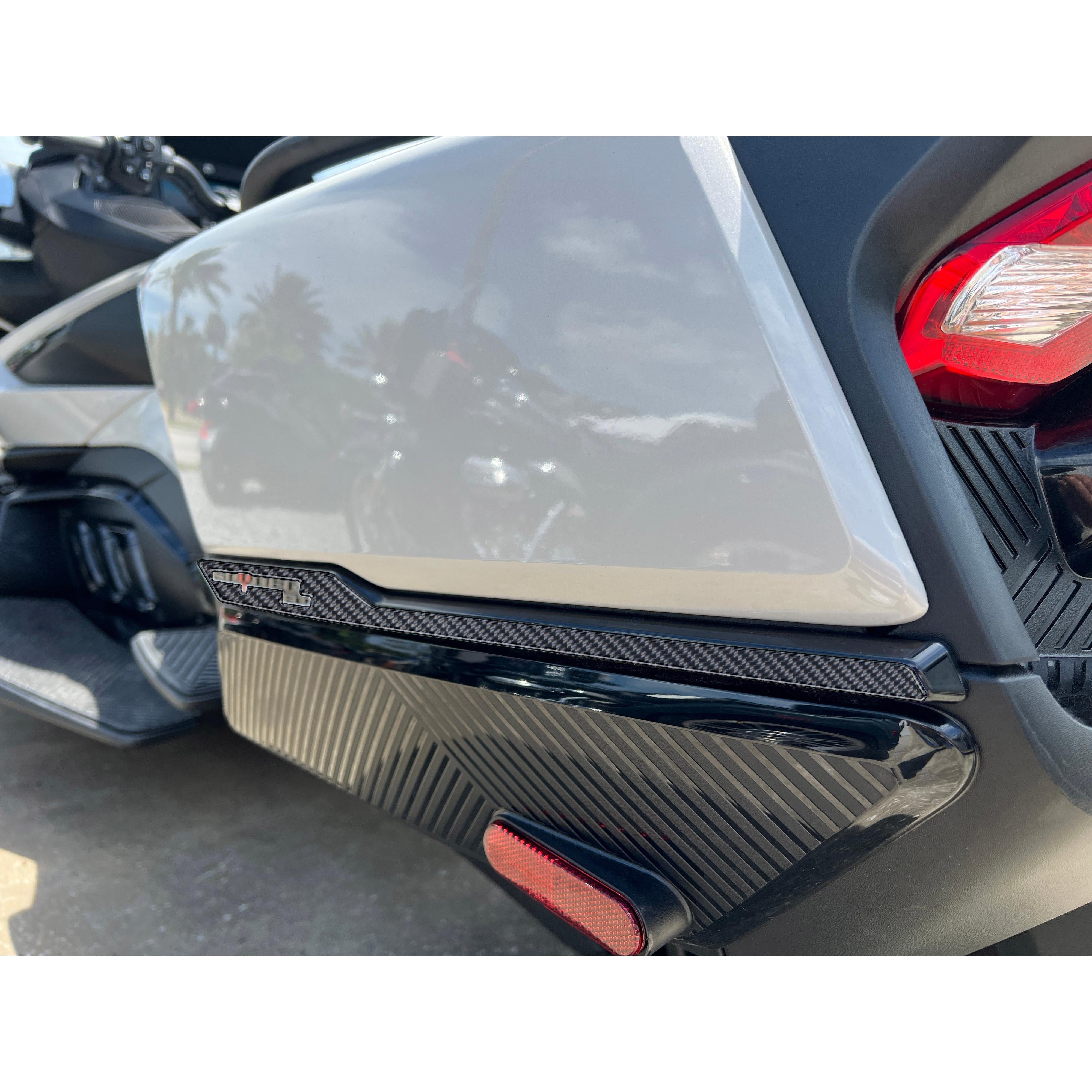 Saddlebag Emblem Accent Overlays Fits 2020-2024 Can-Am Spyder RT