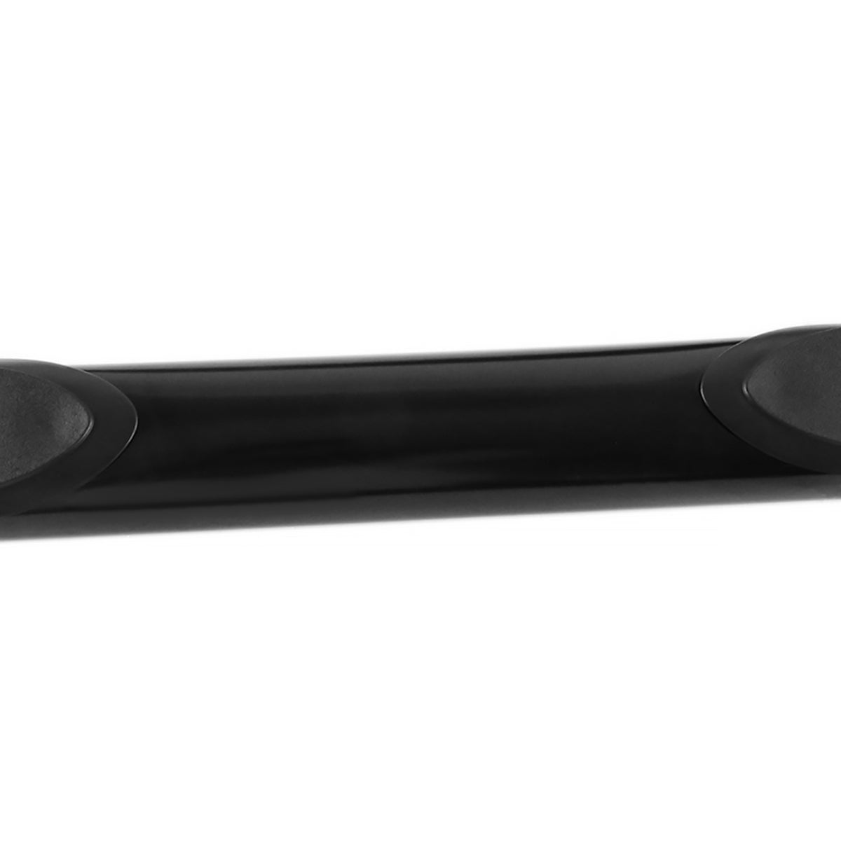 2004-2024 Nissan Titan Crew Cab Black Stainless Steel Side Step Nerf Bars