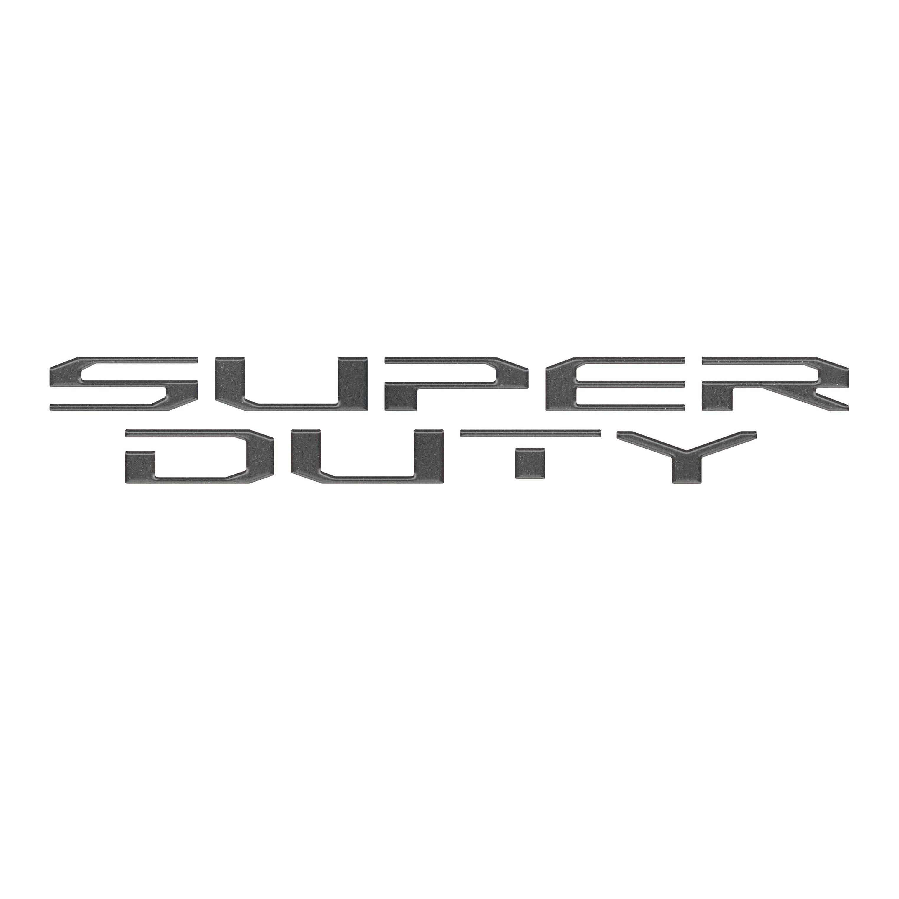 Hood Letter Inserts Fits 2017-2022 Ford Super Duty