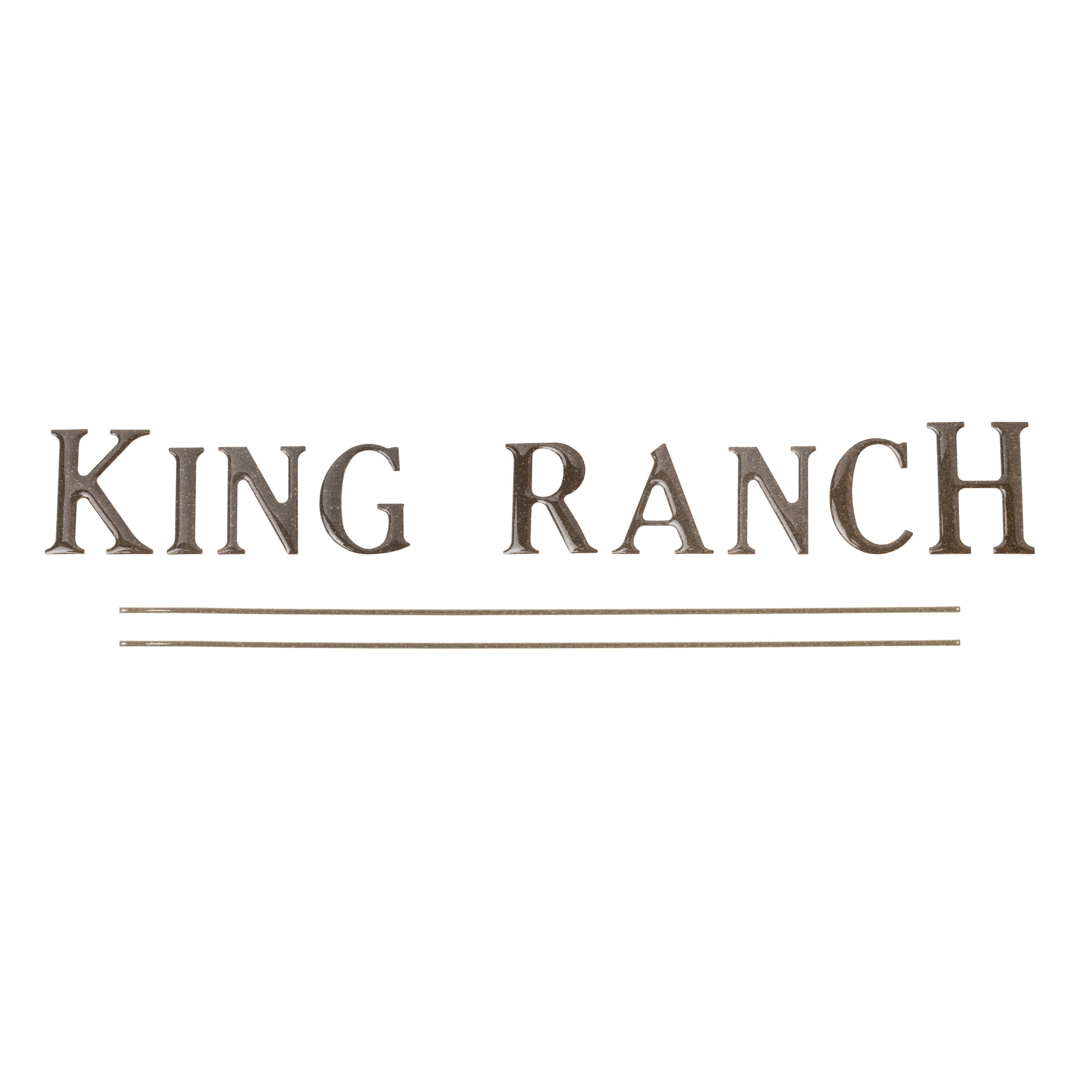 Tailgate Letter Inserts Fits 2017-2019 Ford Super Duty King Ranch