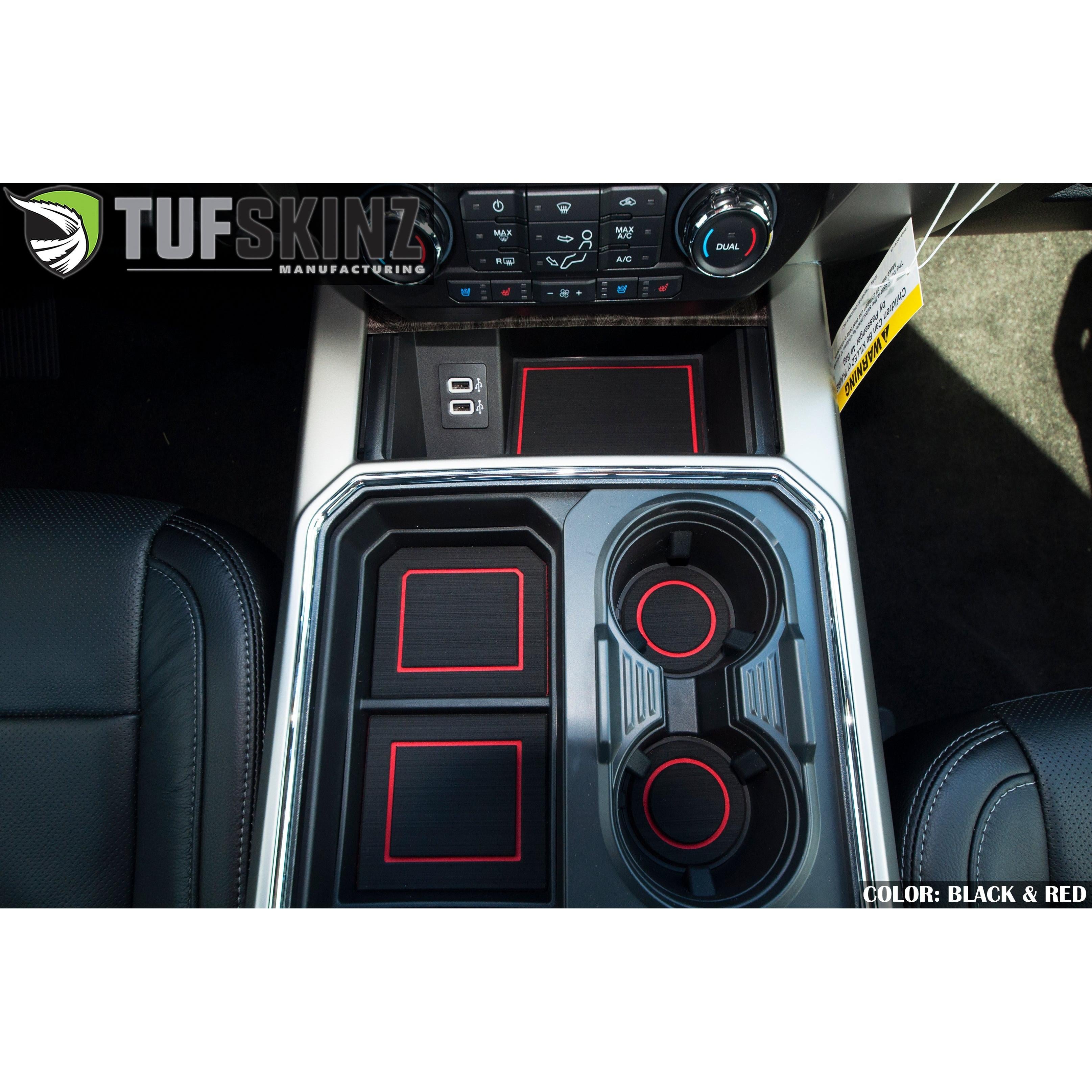 Interior Foam Cup Holder inserts Fits 2017-2022 Ford Super Duty