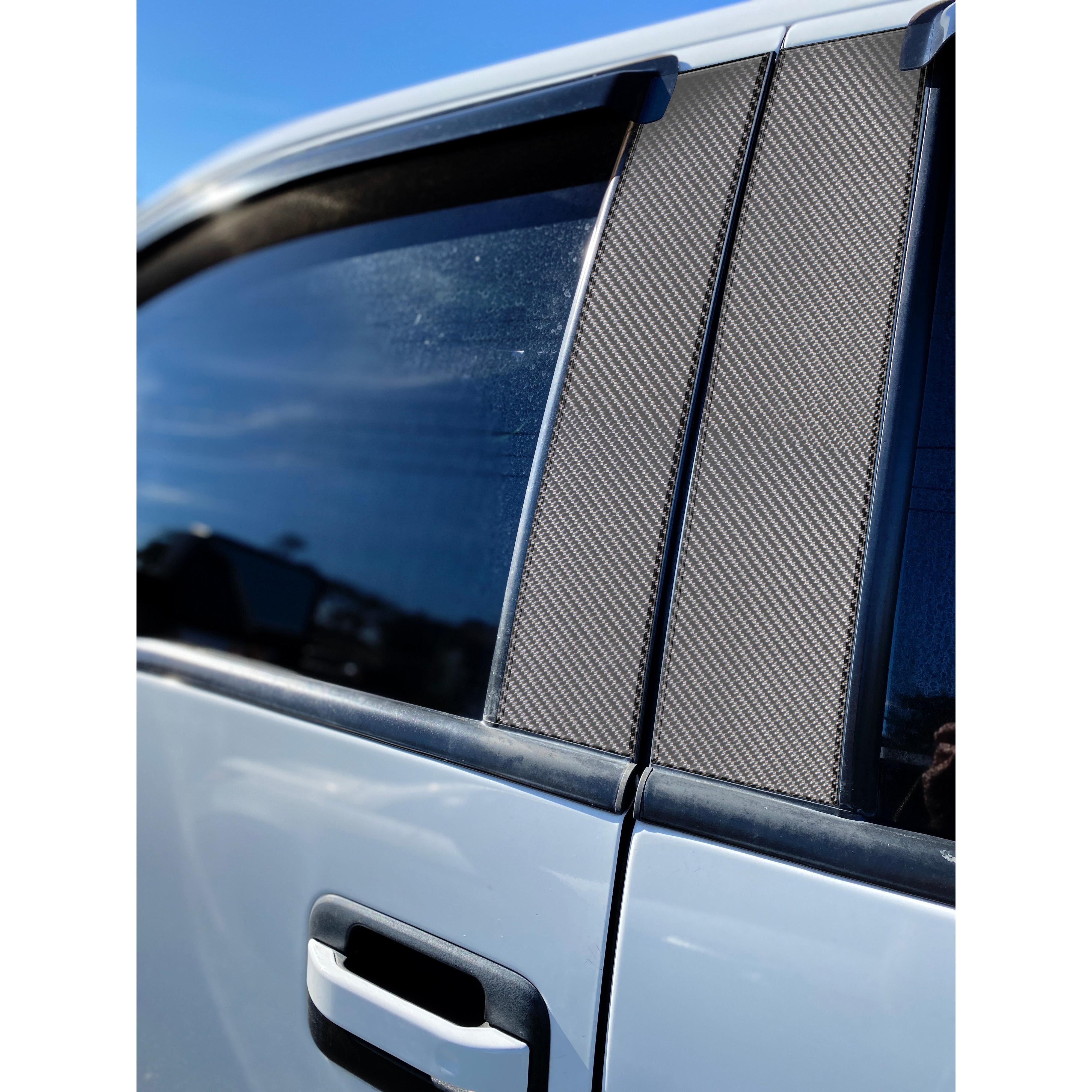 Door Pillars Accent Trim Fits 2009-2014 Ford F-150 (Super Crew/Super Cab)