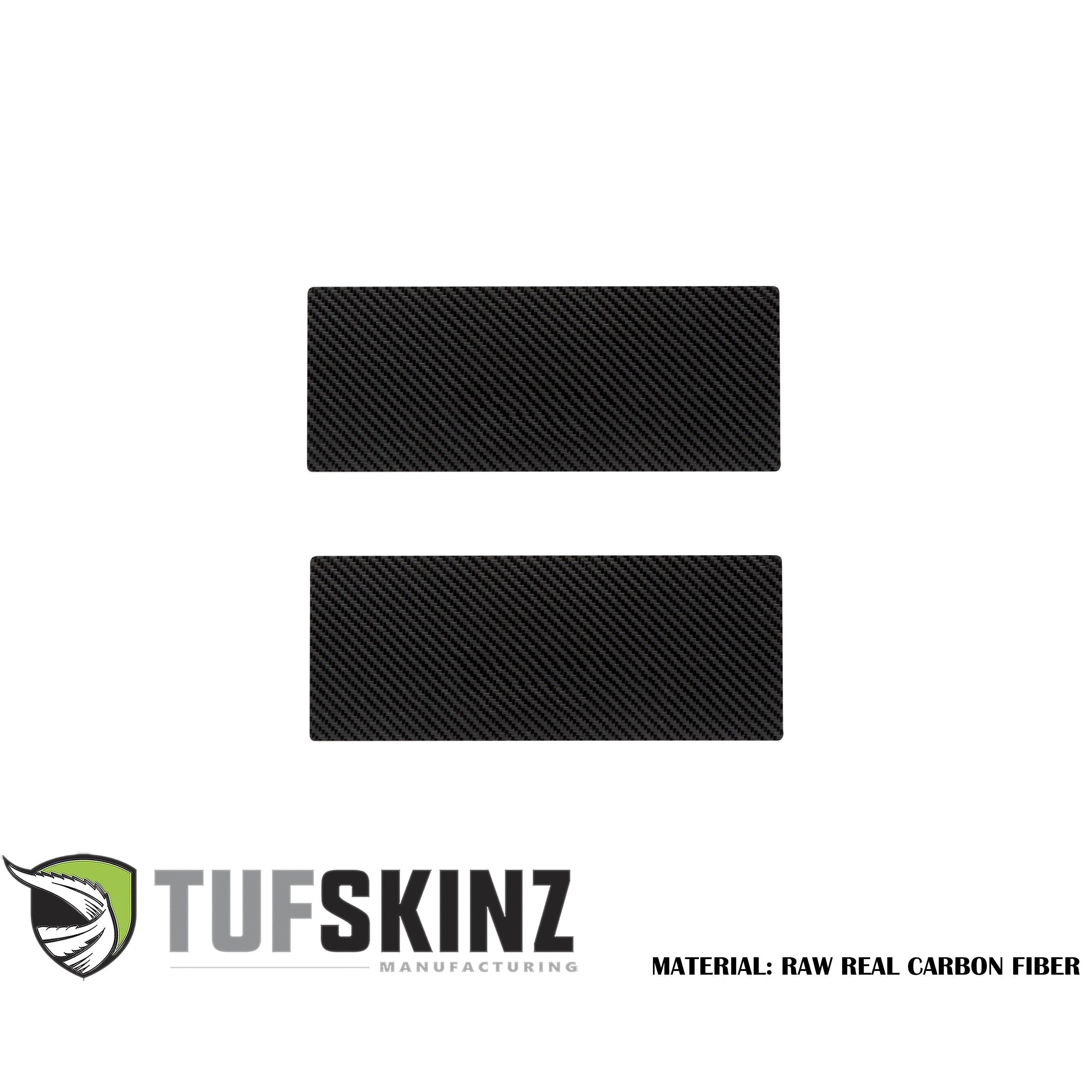 Door Sill Protection Overlays (Real Carbon Fiber) Fits 2015-2020 Ford F-150