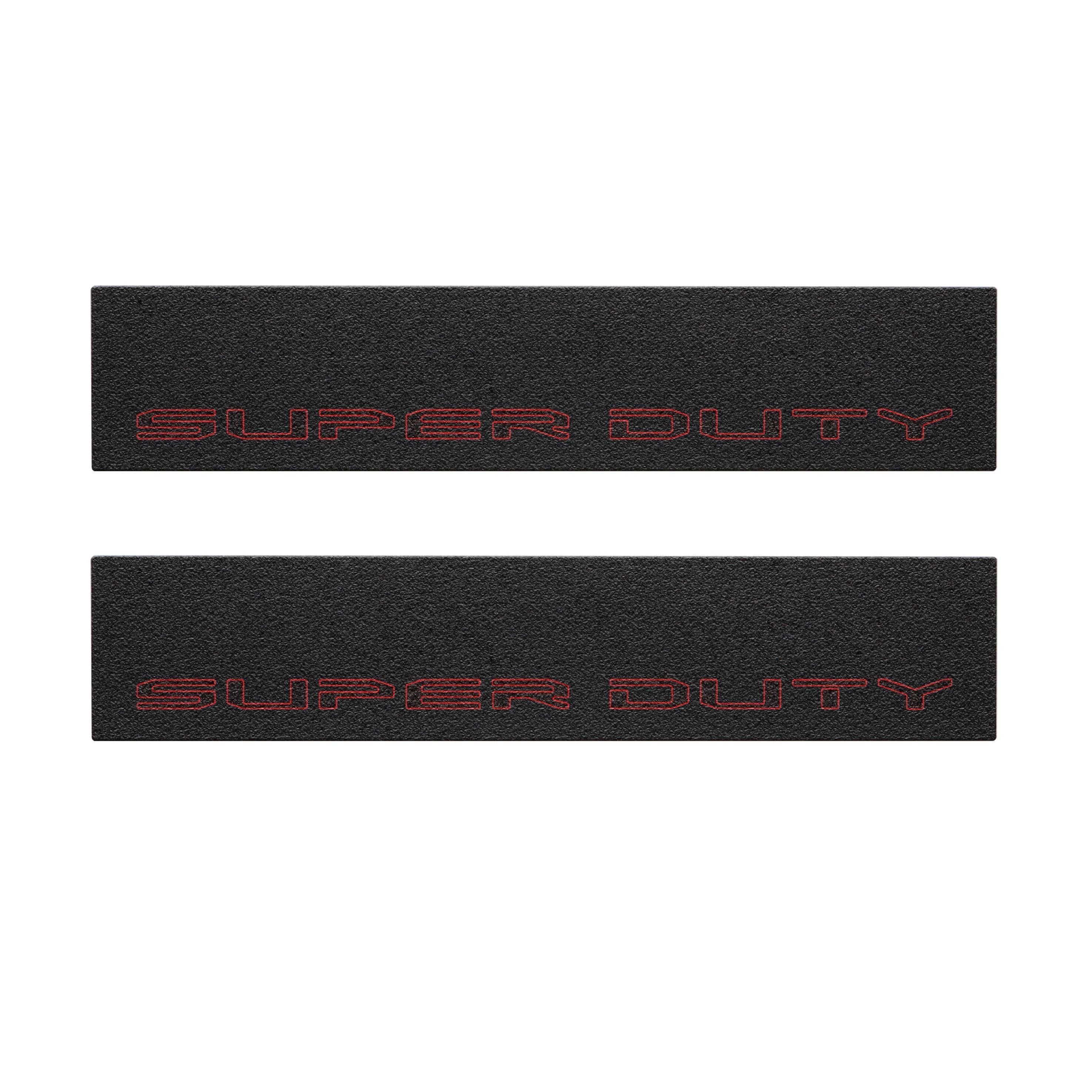 Door Sill Protection Overlays (Textured) Fits 2017-2022 Ford Super Duty