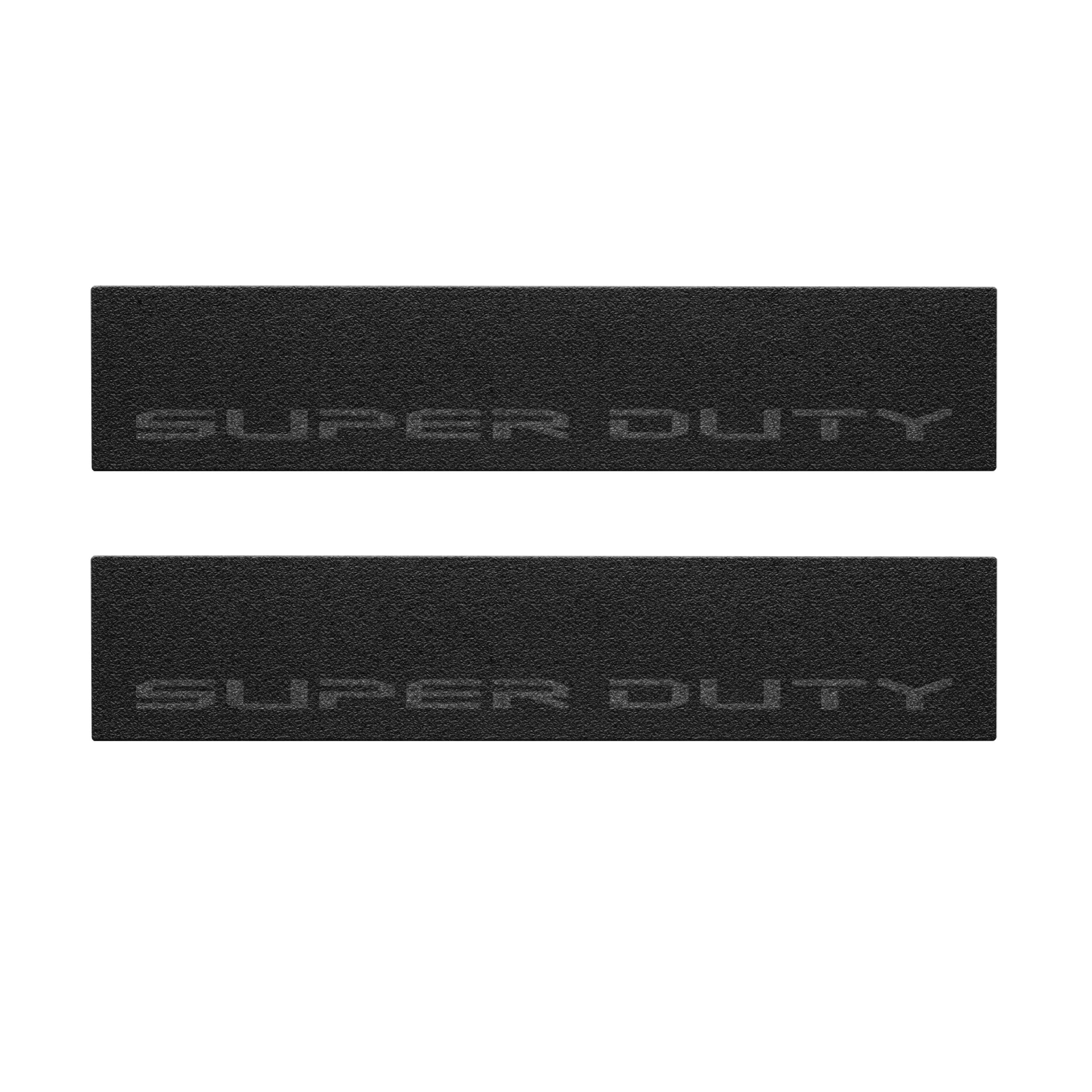 Door Sill Protection Overlays (Textured) Fits 2017-2022 Ford Super Duty