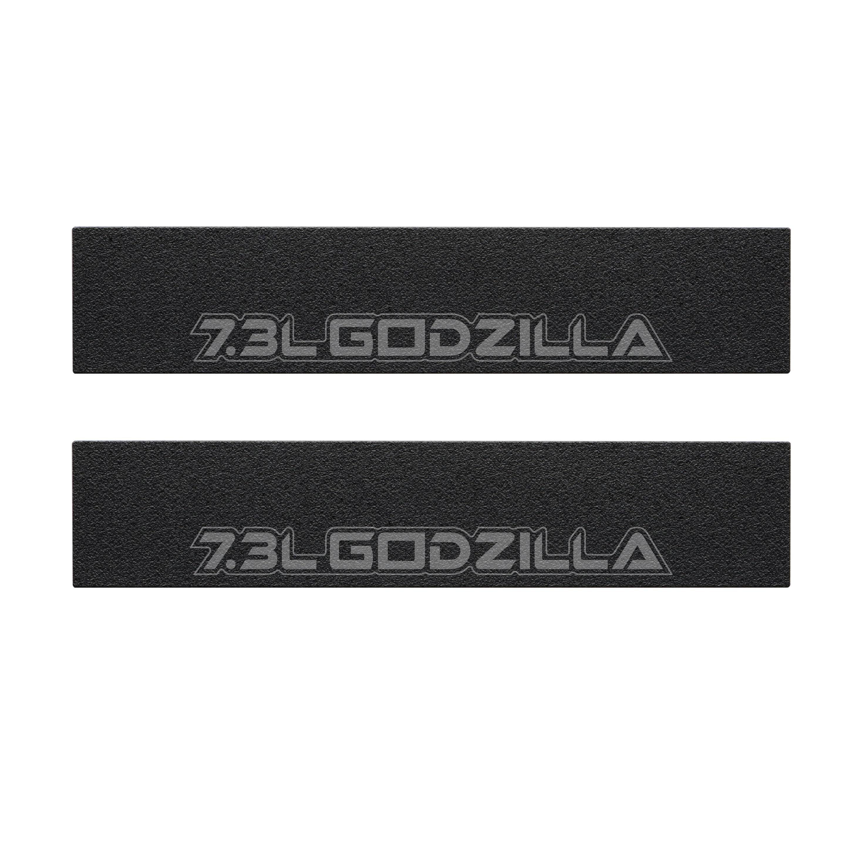 Door Sill Protection Overlays (Textured) Fits 2017-2022 Ford Super Duty