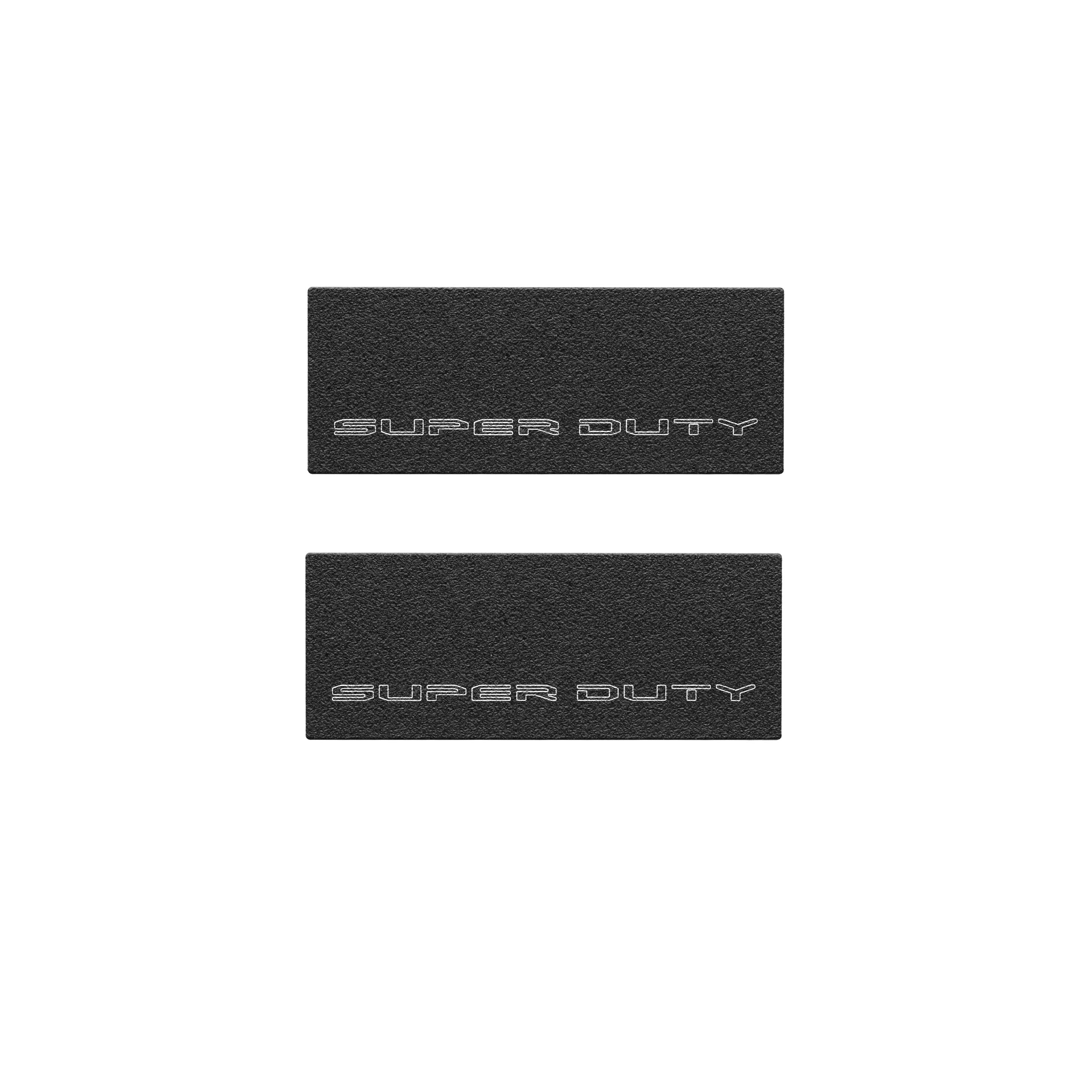 Door Sill Protection Overlays (Textured) Fits 2017-2022 Ford Super Duty