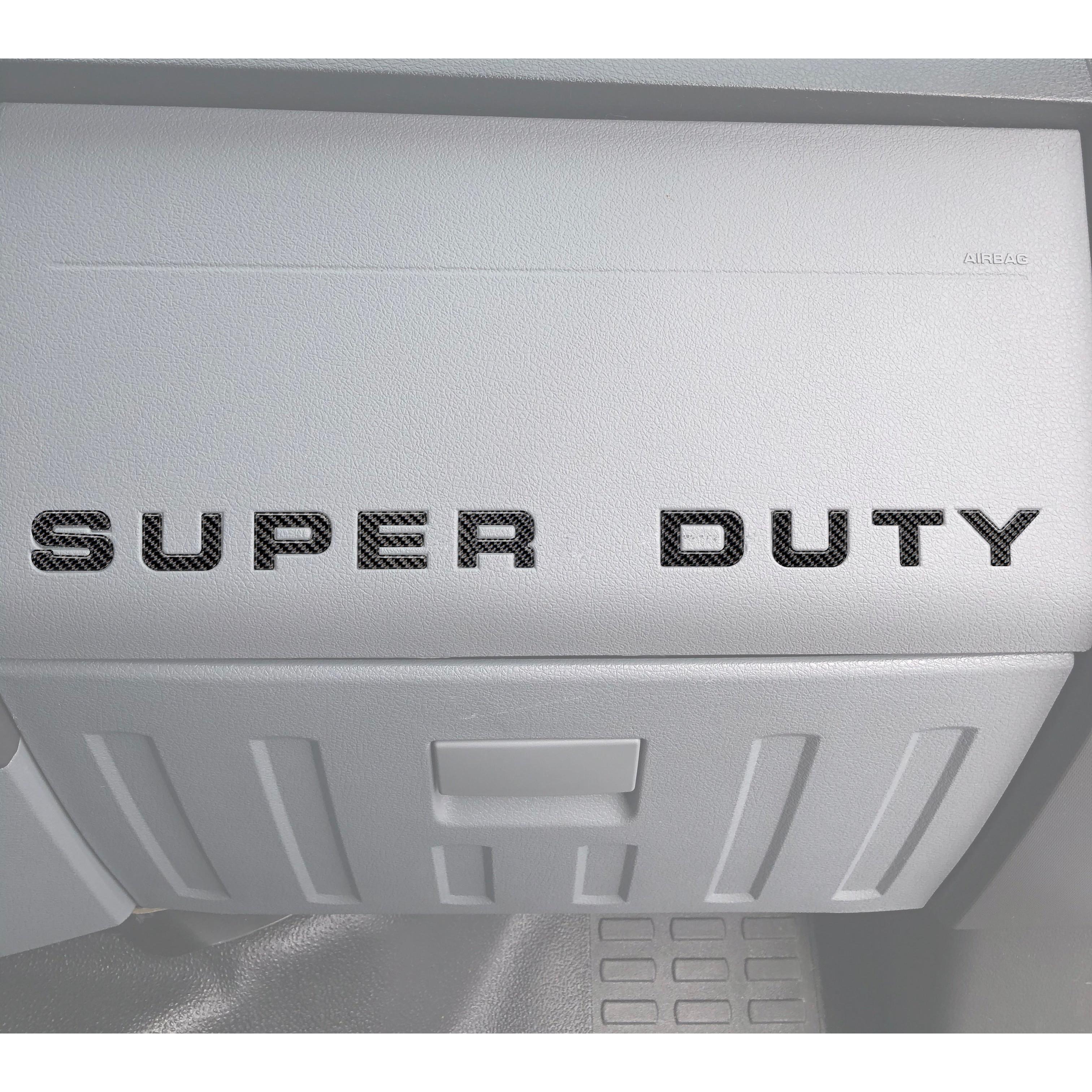 Glove Box Letter Inserts Fits Fits 2008-2016 Ford Super Duty