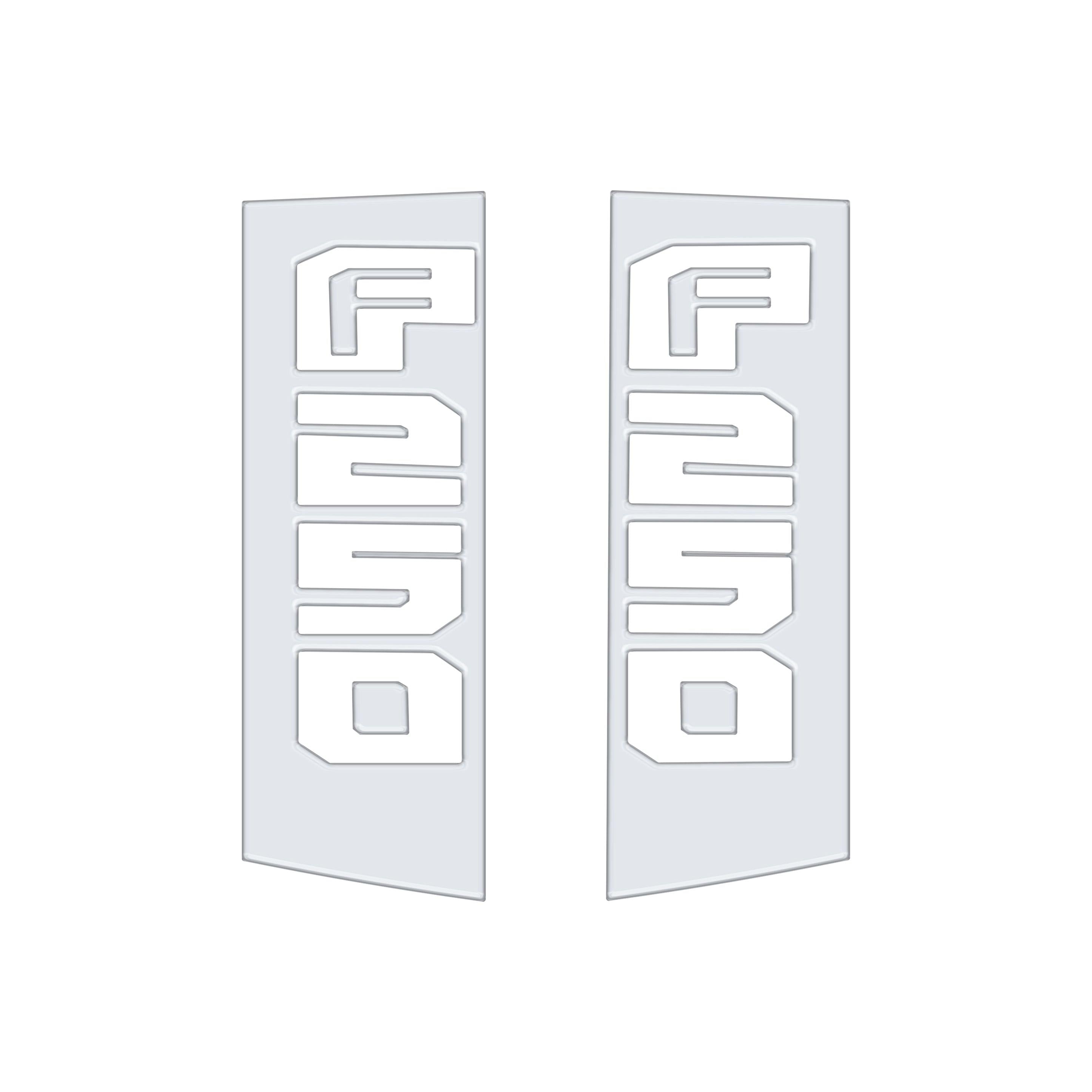 Side Emblem Accent Trim Fits 2017-2022 Ford Super Duty