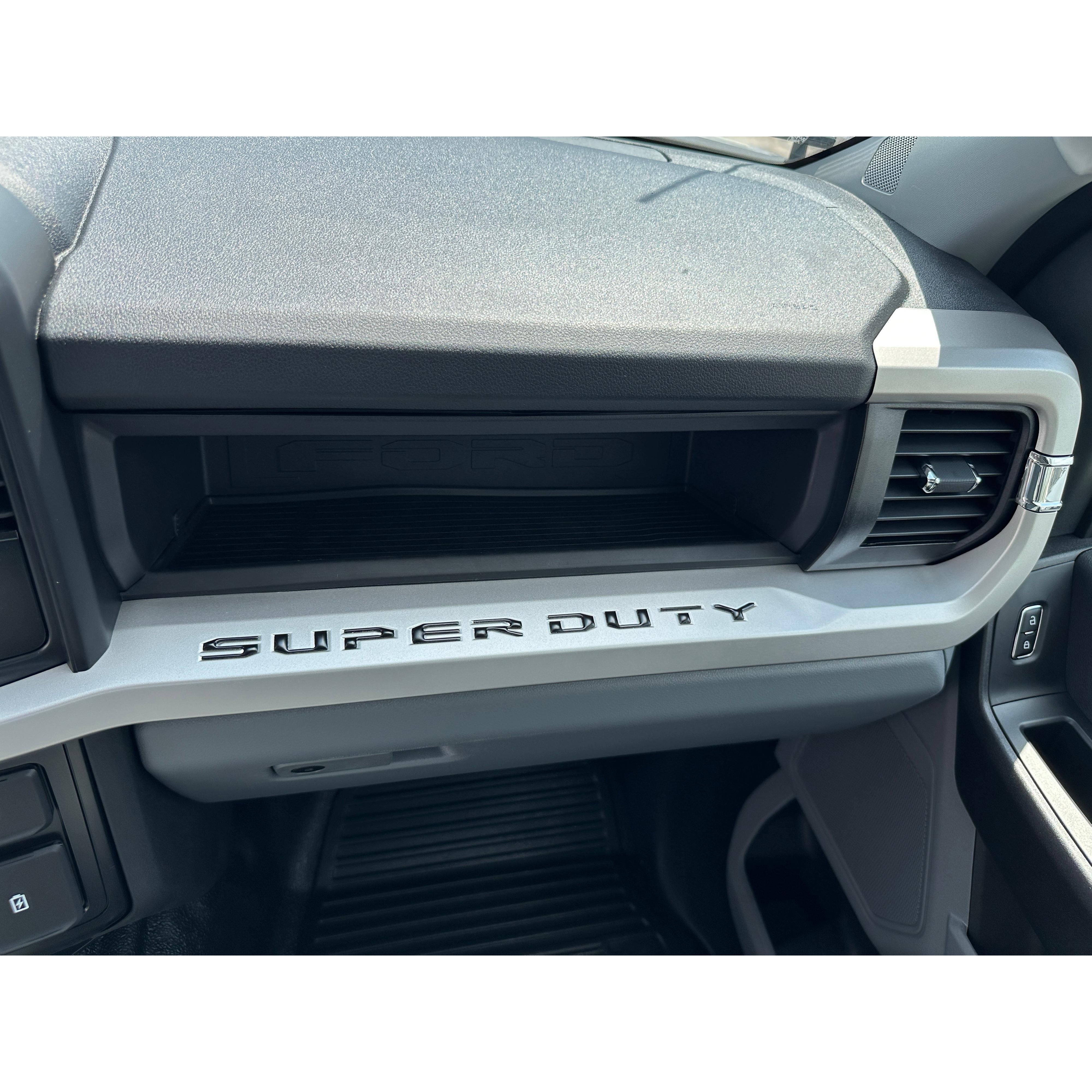 Glovebox Letters Fits 2023-2026 Ford Super Duty