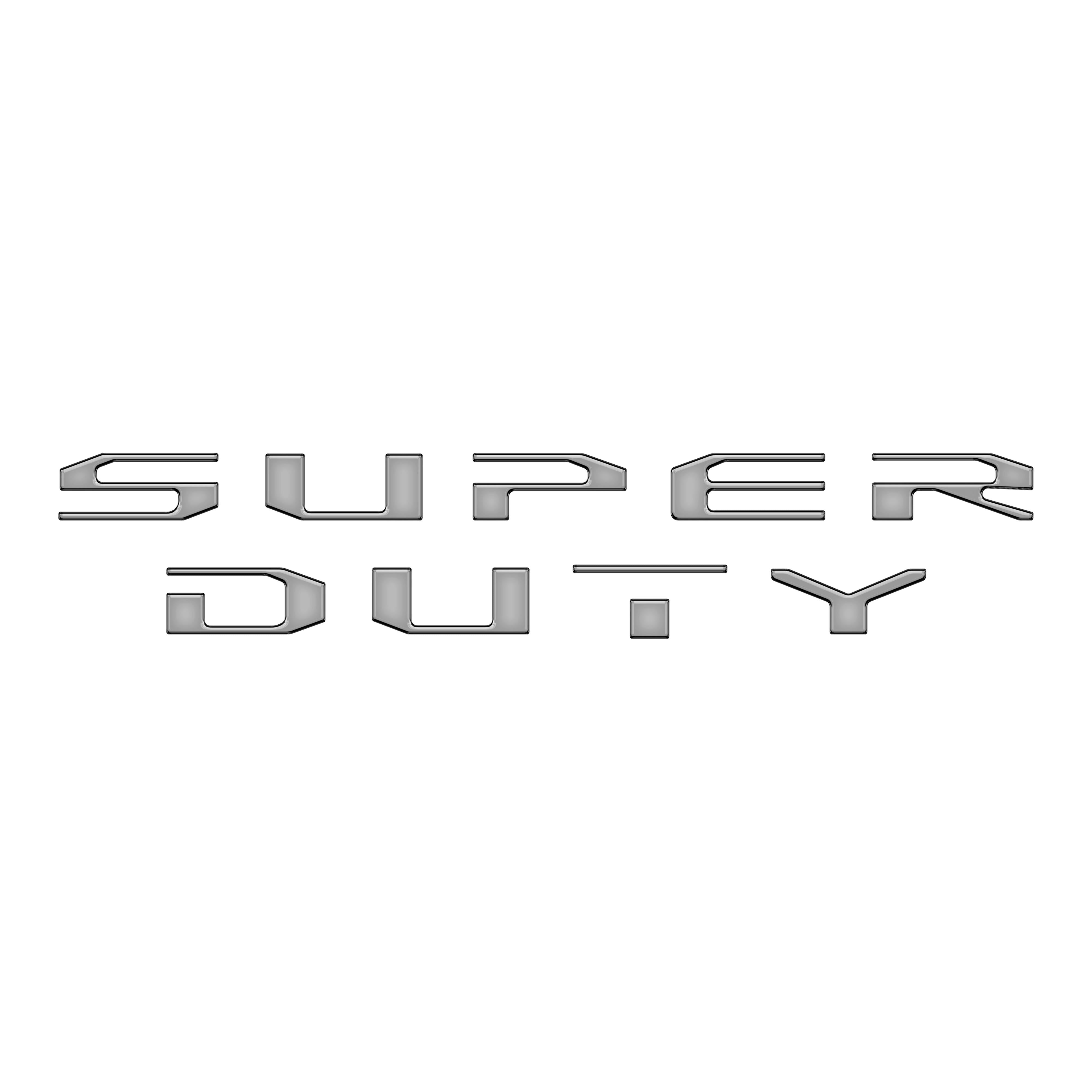 Glovebox Letters Fits 2023-2026 Ford Super Duty