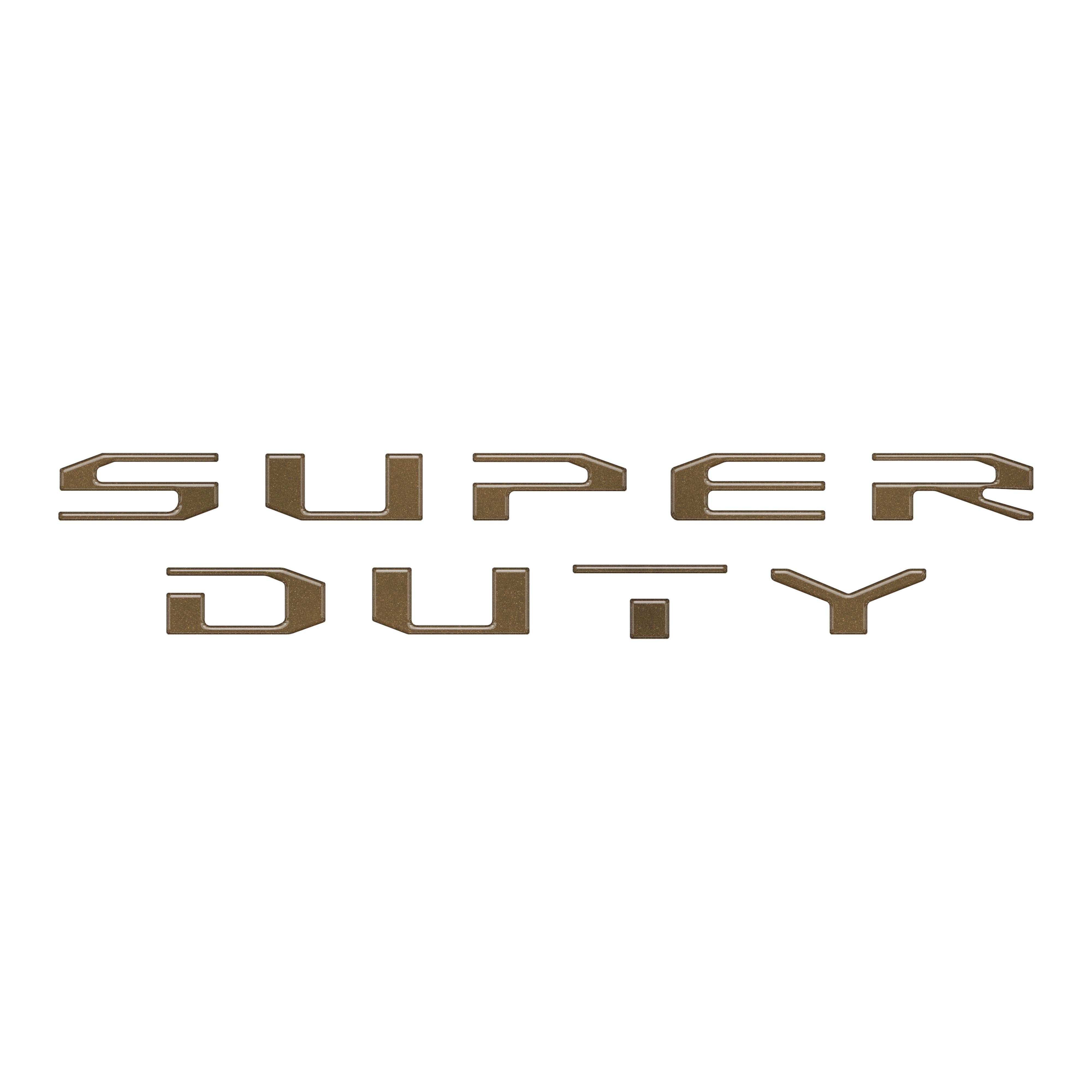 Glovebox Letters Fits 2023-2026 Ford Super Duty