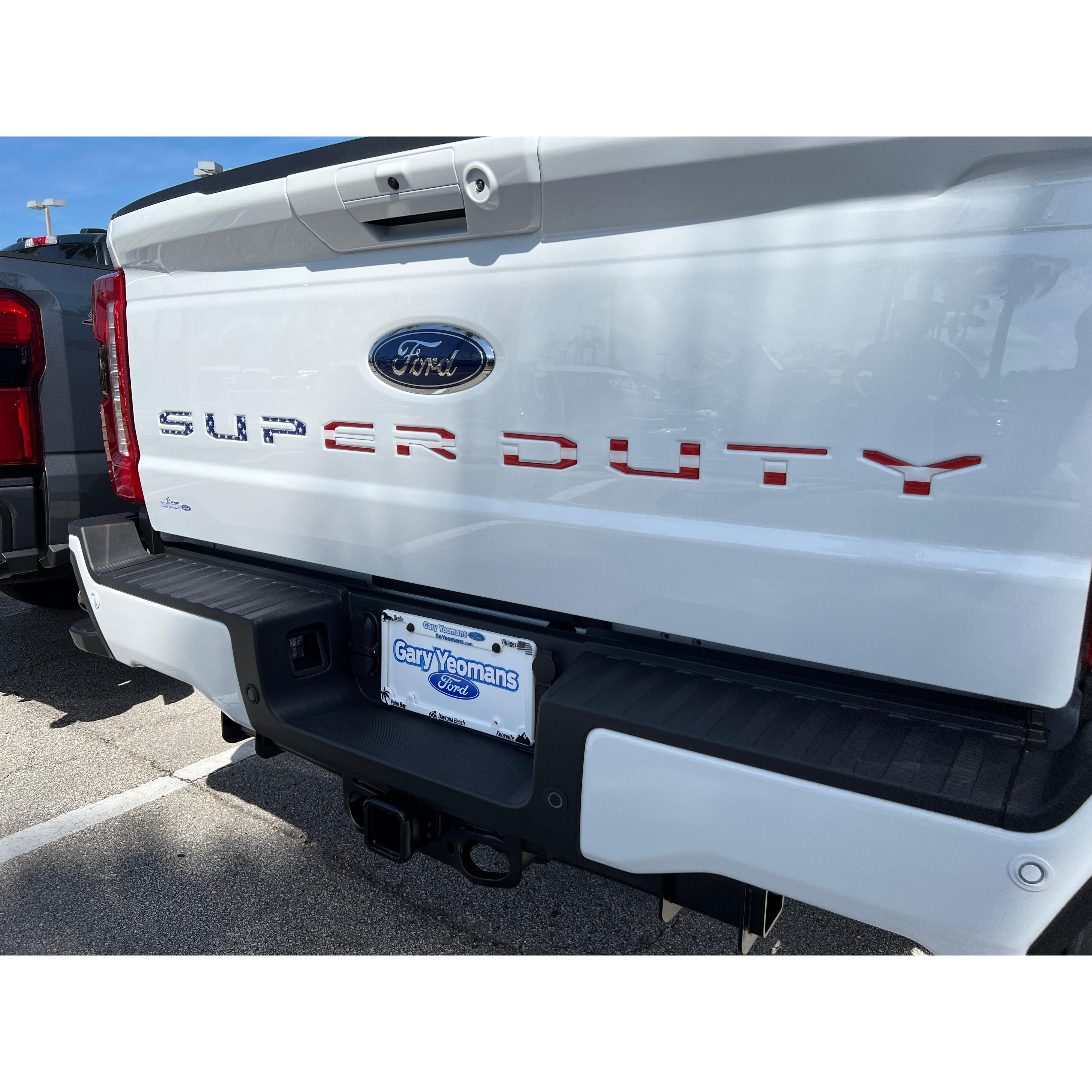 Tailgate Letter Inserts Fits 2023-2026 Ford Super Duty XL/XLT/STX/Tremor/Lariat