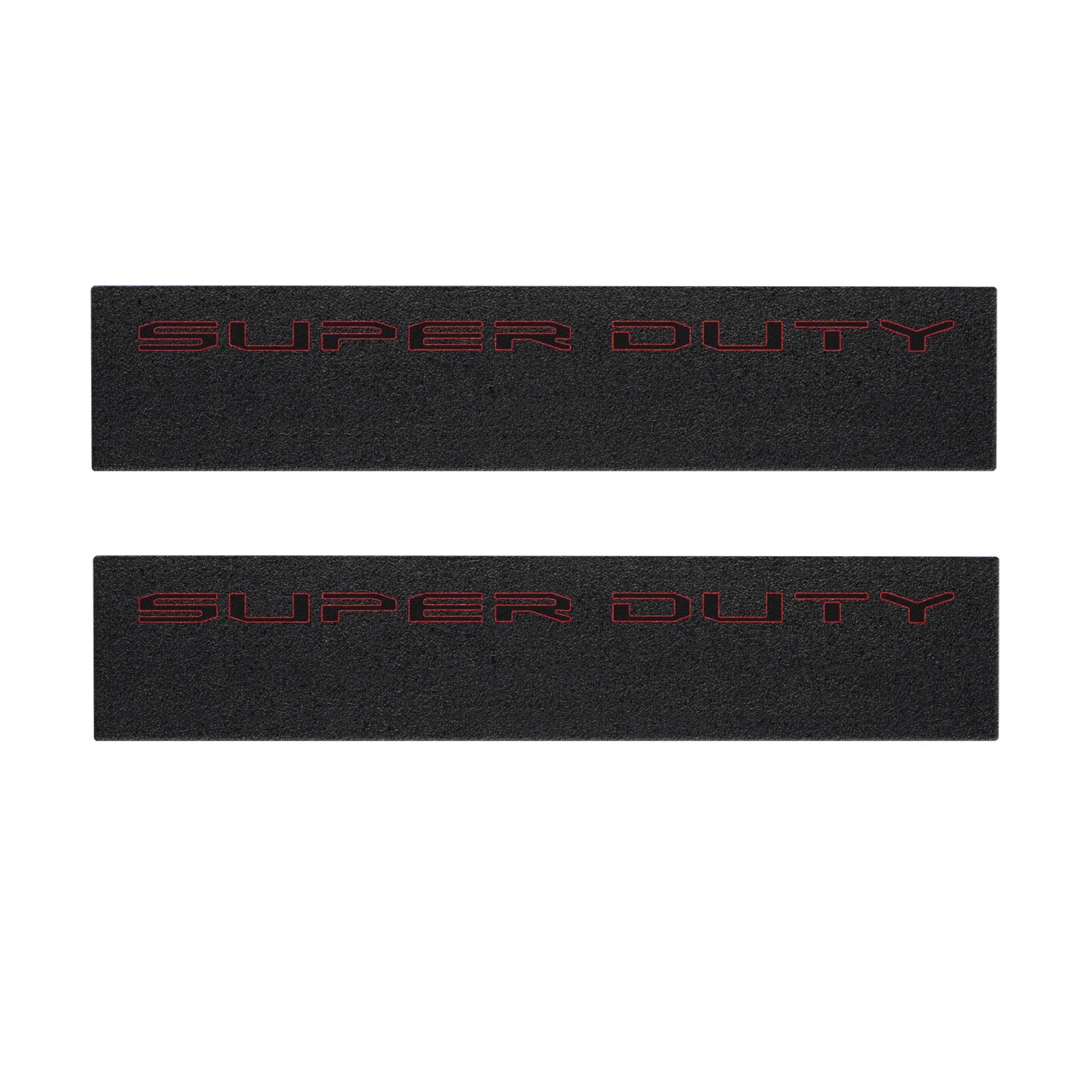 Door Sill Protection Overlays (Textured) Fits 2023-2026 Ford Super Duty