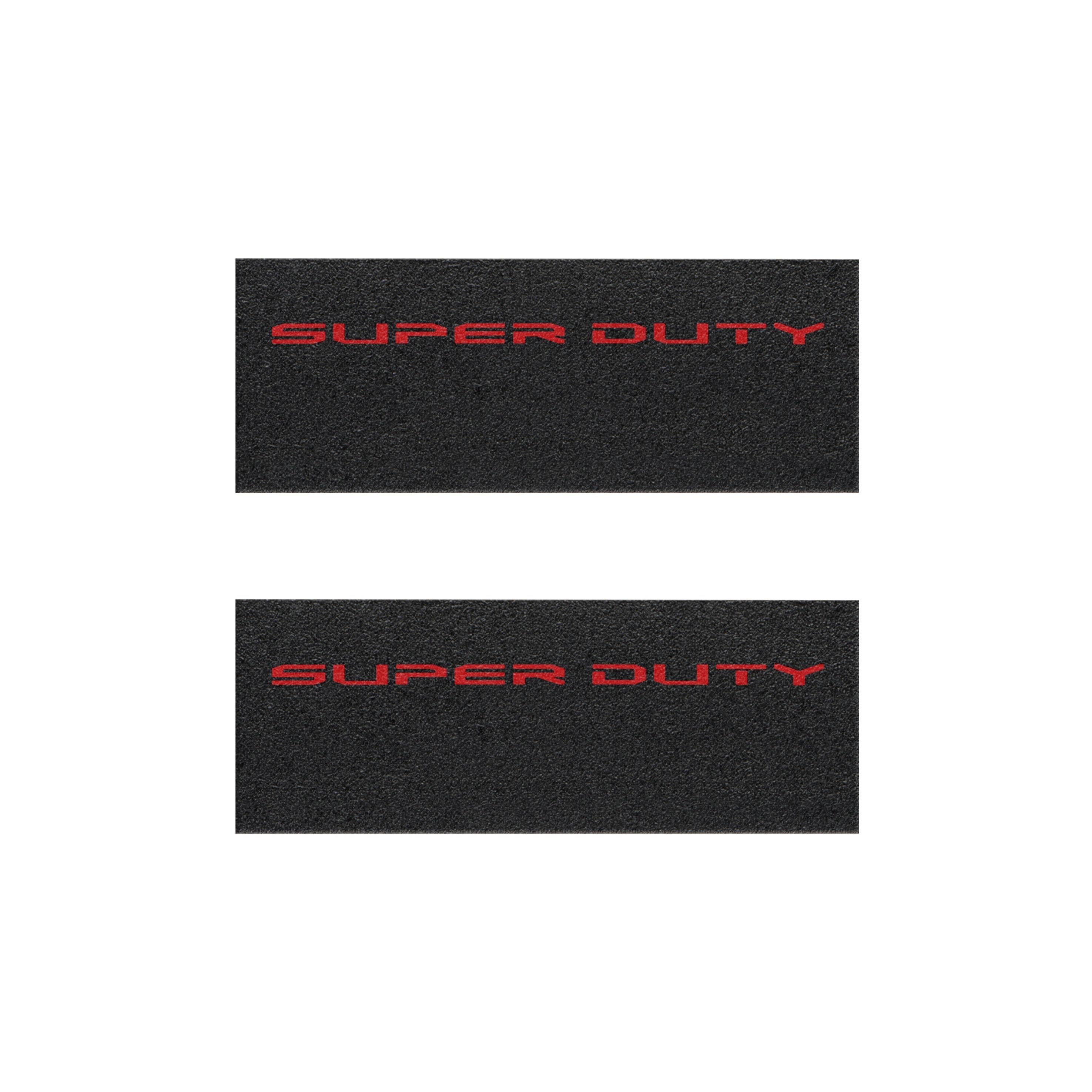 Door Sill Protection Overlays (Textured) Fits 2023-2026 Ford Super Duty