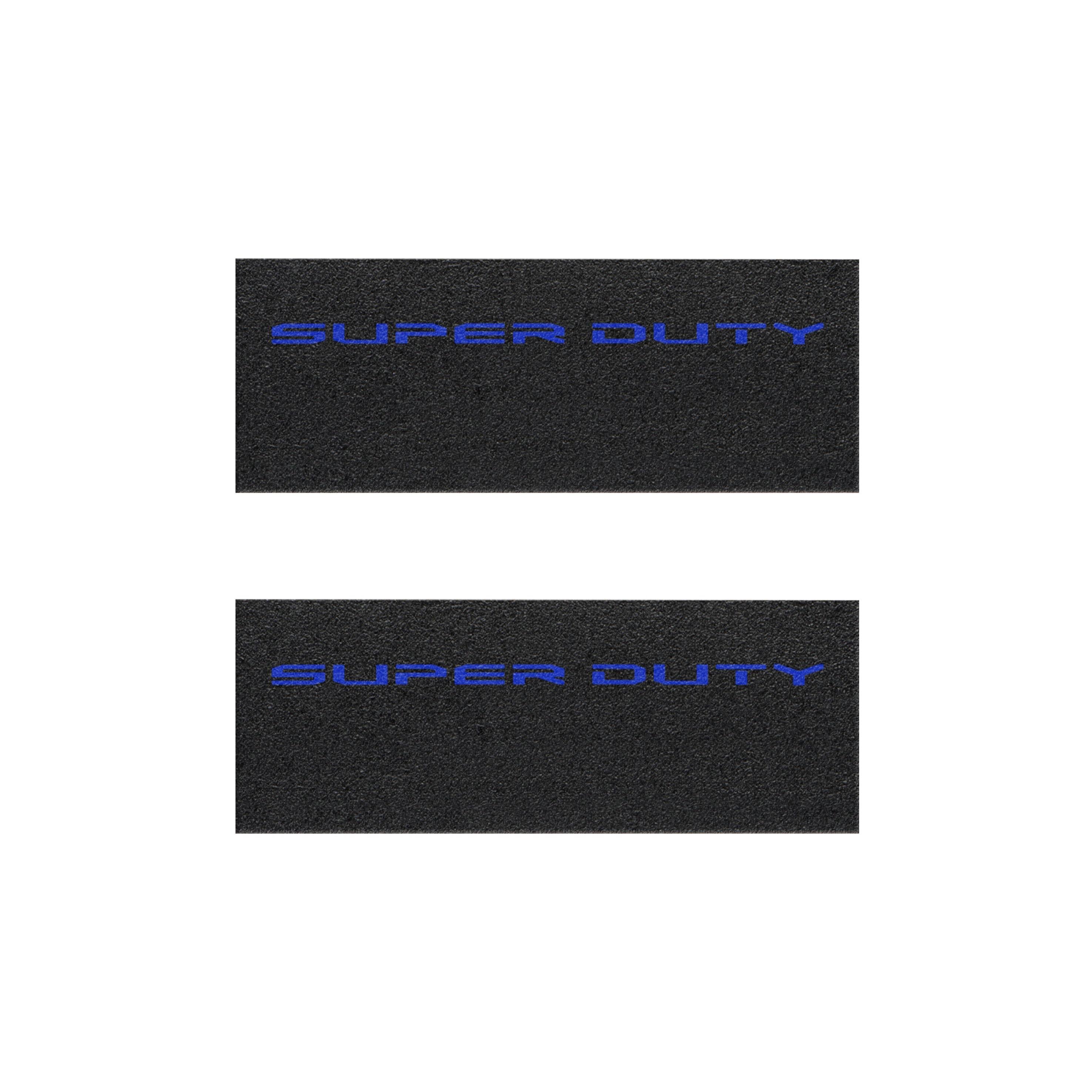 Door Sill Protection Overlays (Textured) Fits 2023-2026 Ford Super Duty