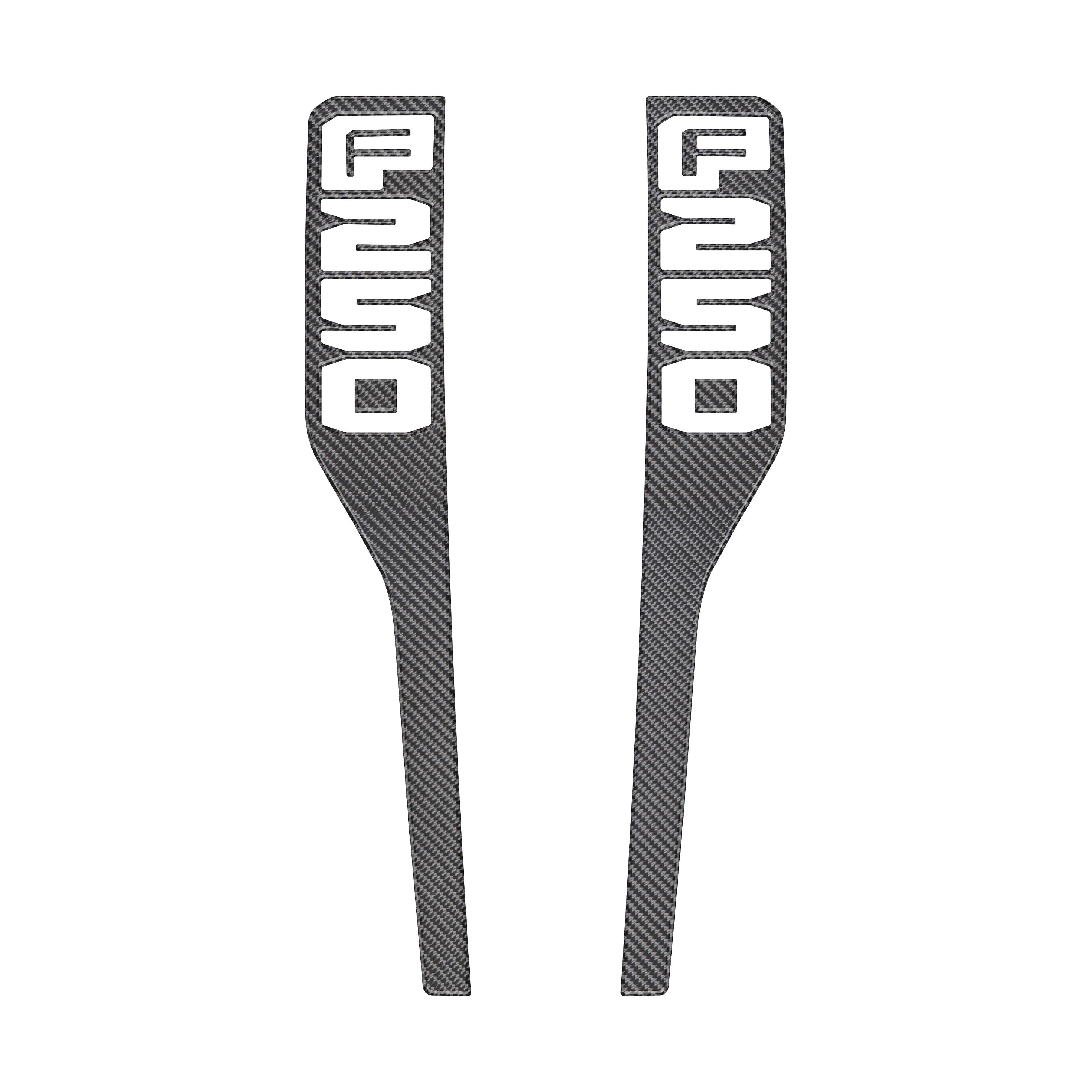 Front Fender Emblem Overlays Fits 2023-2026 Ford Super Duty