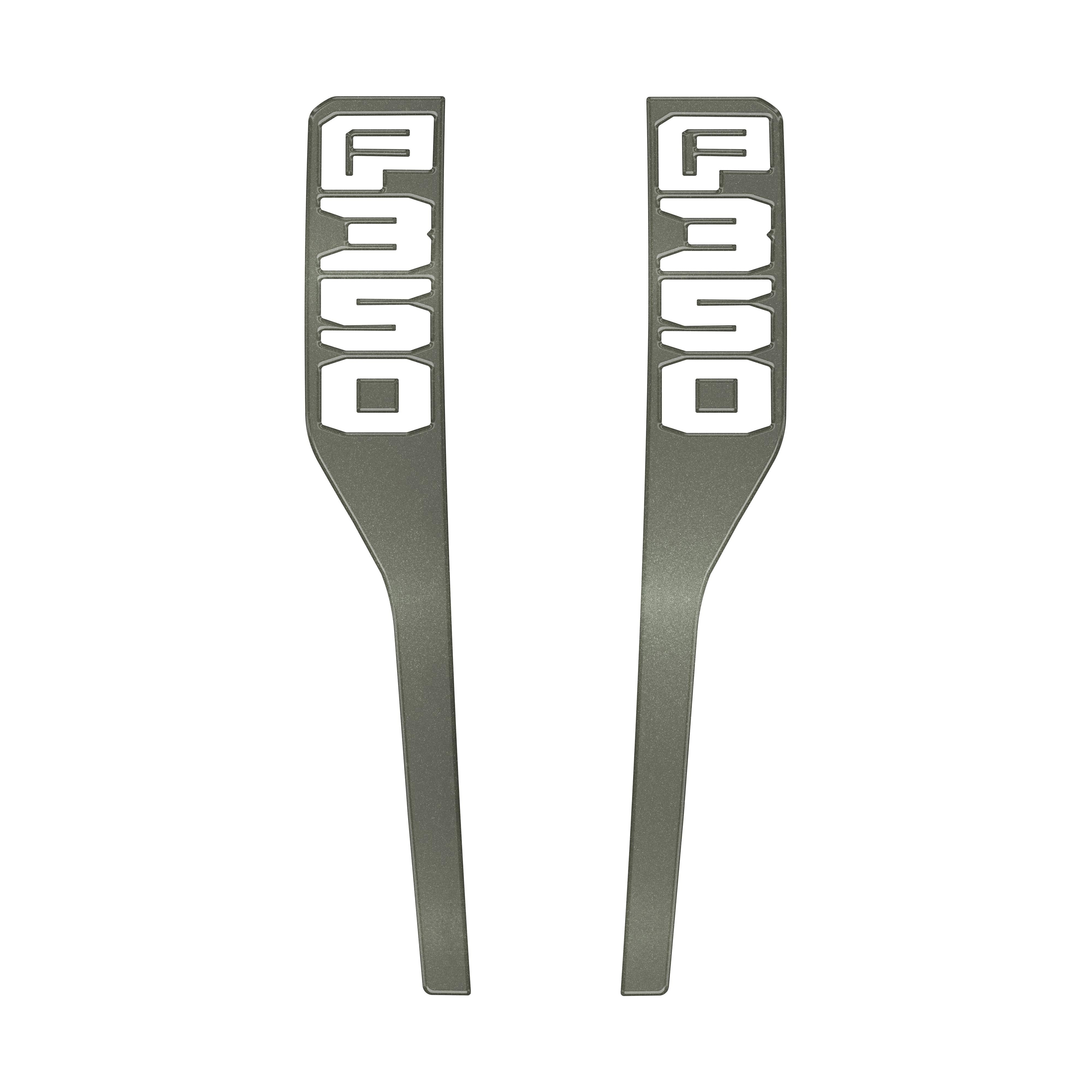 Front Fender Emblem Overlays Fits 2023-2026 Ford Super Duty