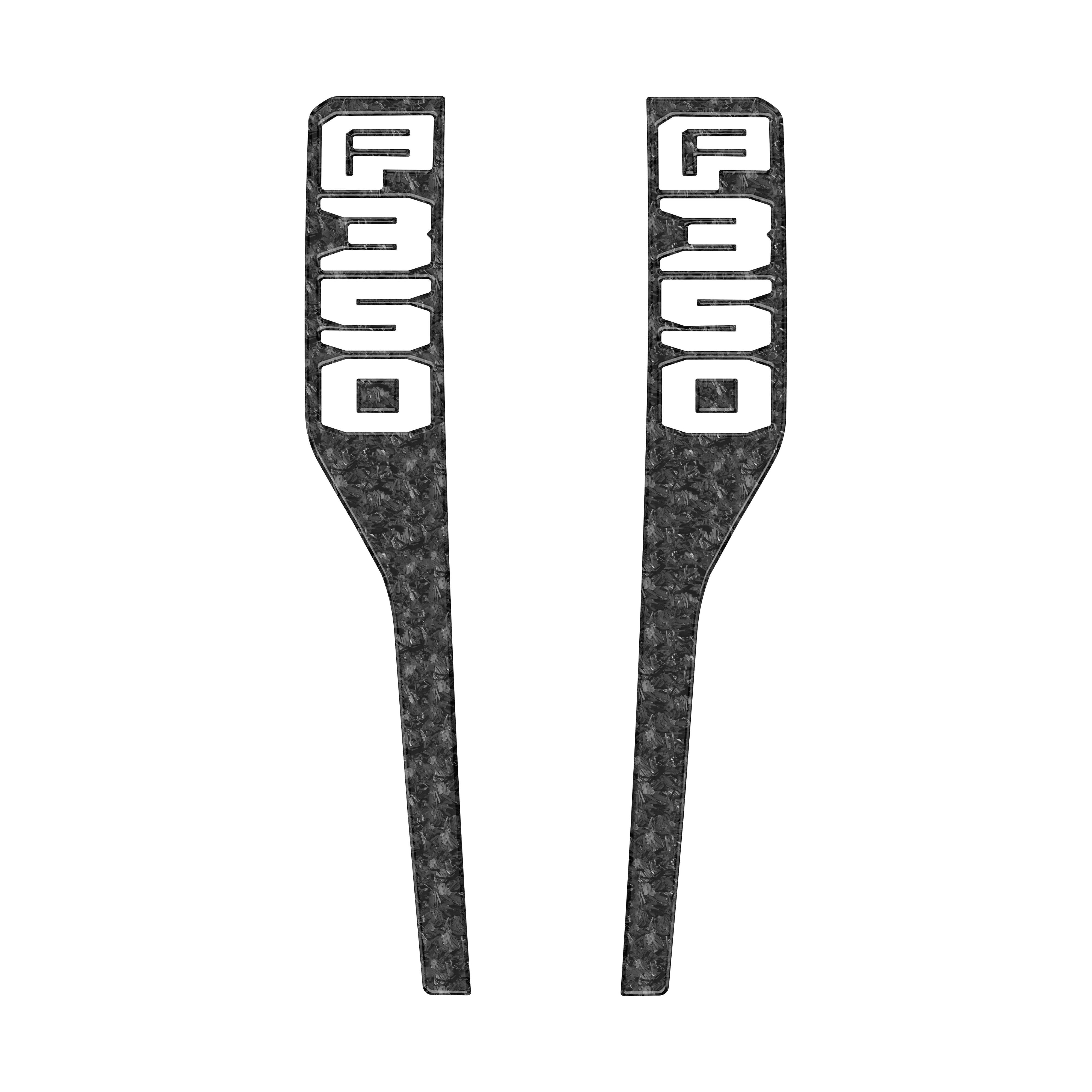 Front Fender Emblem Overlays Fits 2023-2026 Ford Super Duty