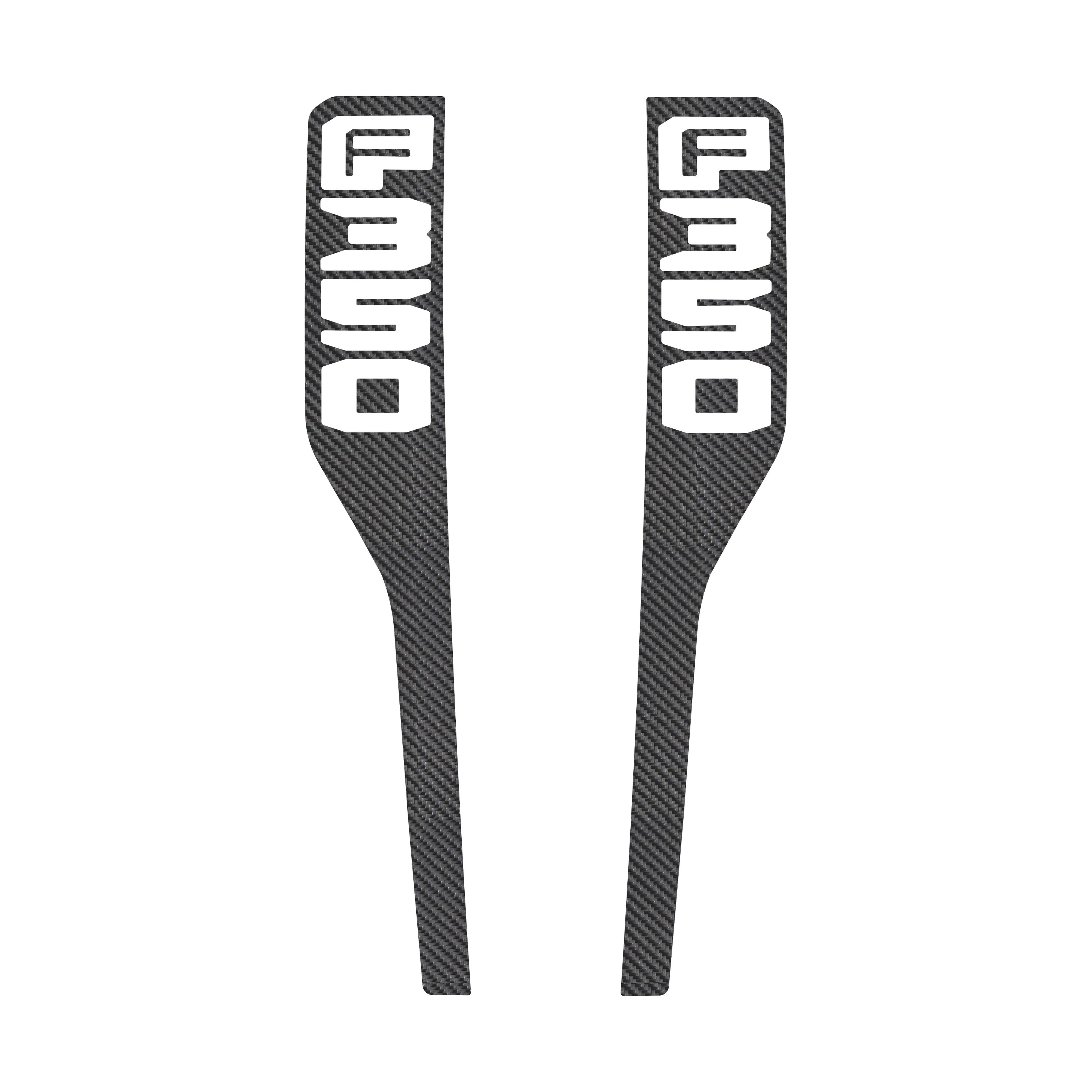 Front Fender Emblem Overlays Fits 2023-2026 Ford Super Duty