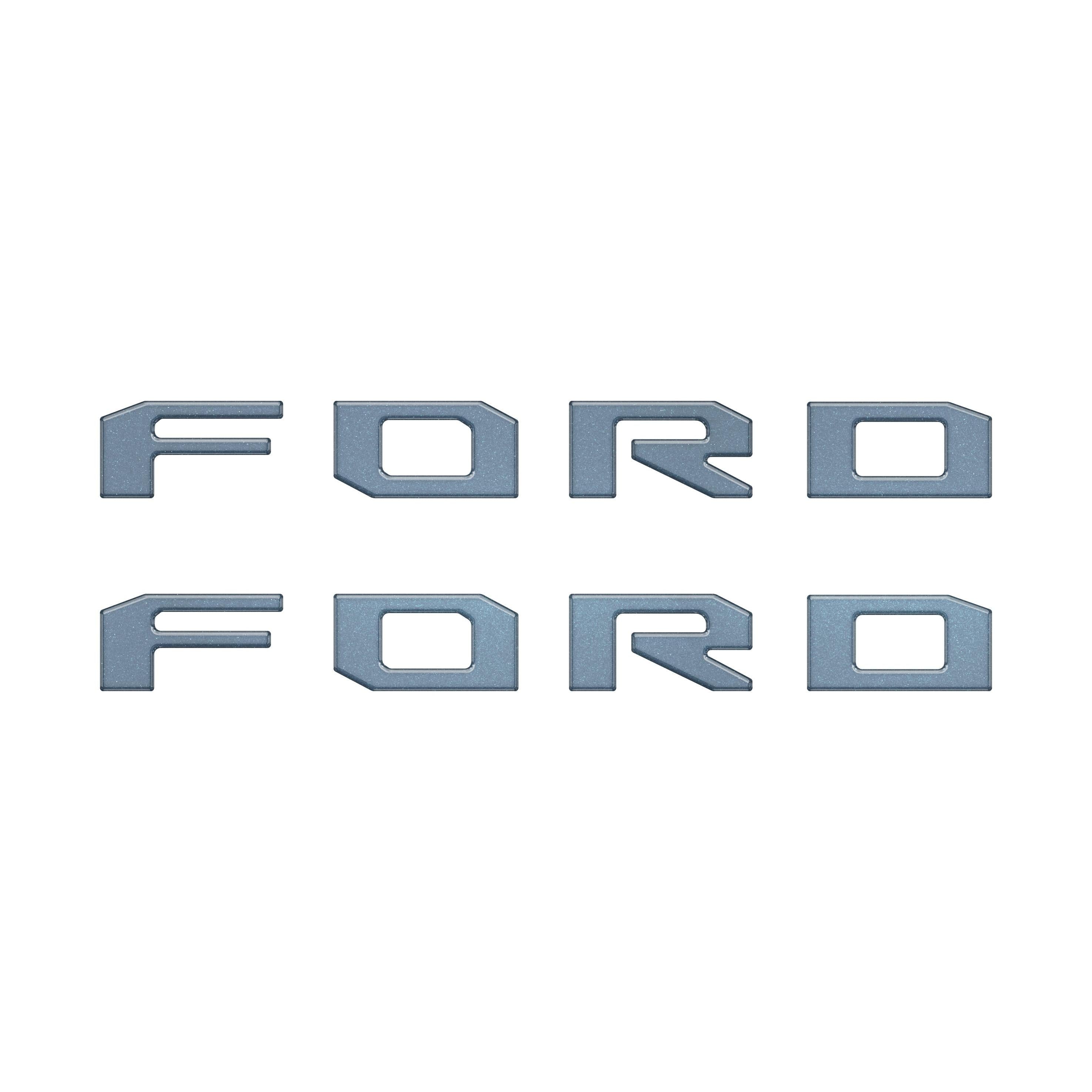 Running Board Letters Fits 2023-2026 Ford Super Duty & F-150 Crew Cab