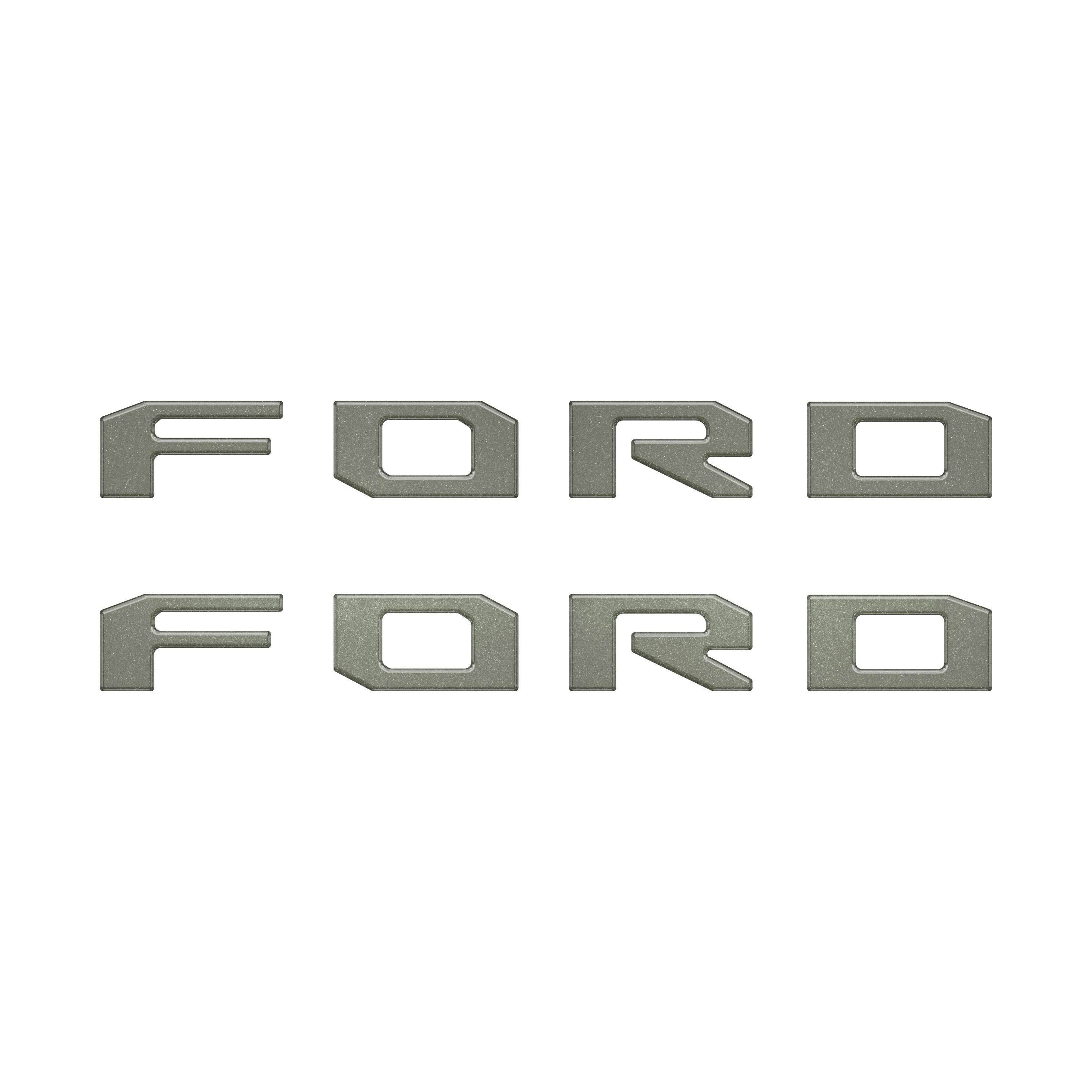 Running Board Letters Fits 2023-2026 Ford Super Duty & F-150 Crew Cab