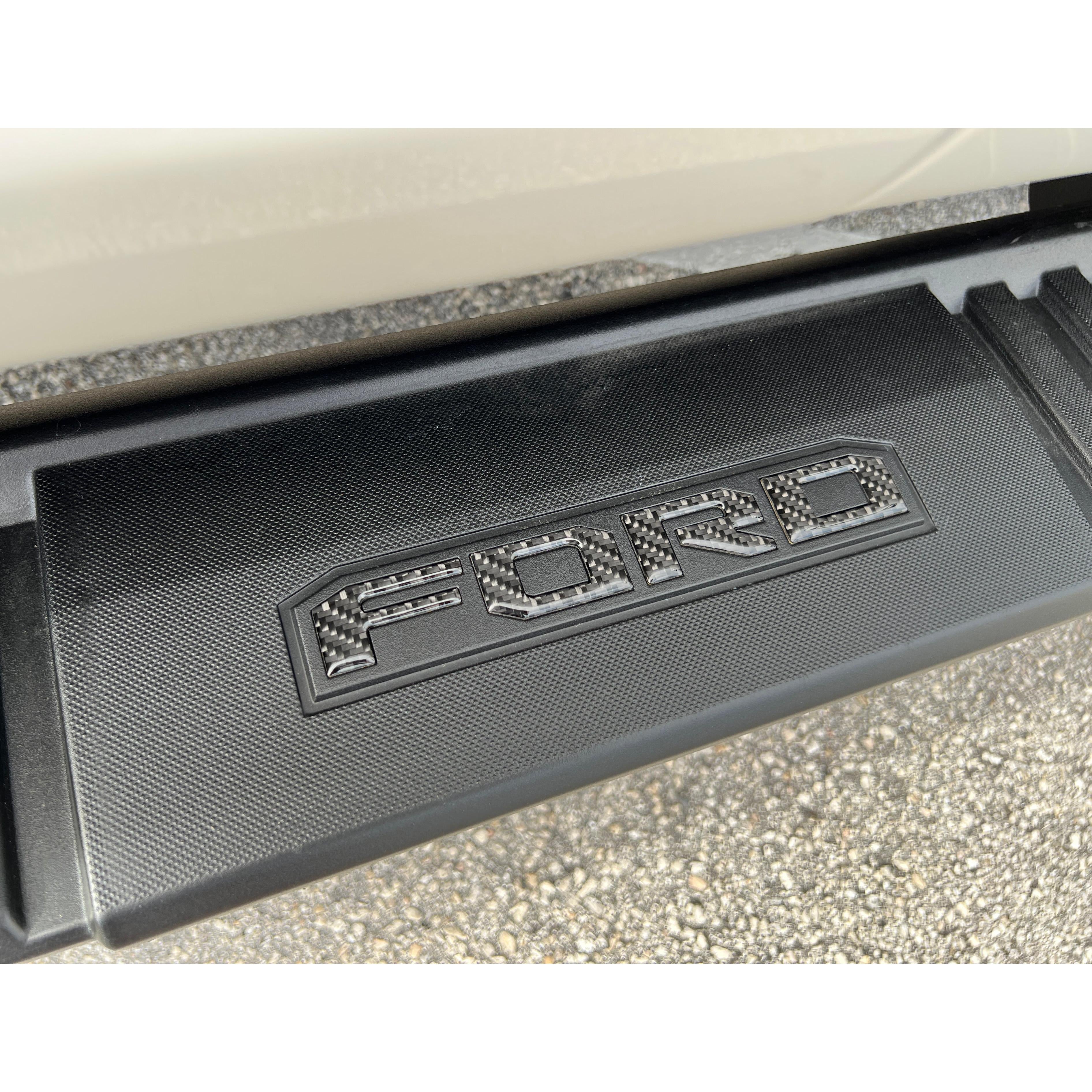 Running Board Letters Fits 2023-2026 Ford Super Duty & F-150 Crew Cab