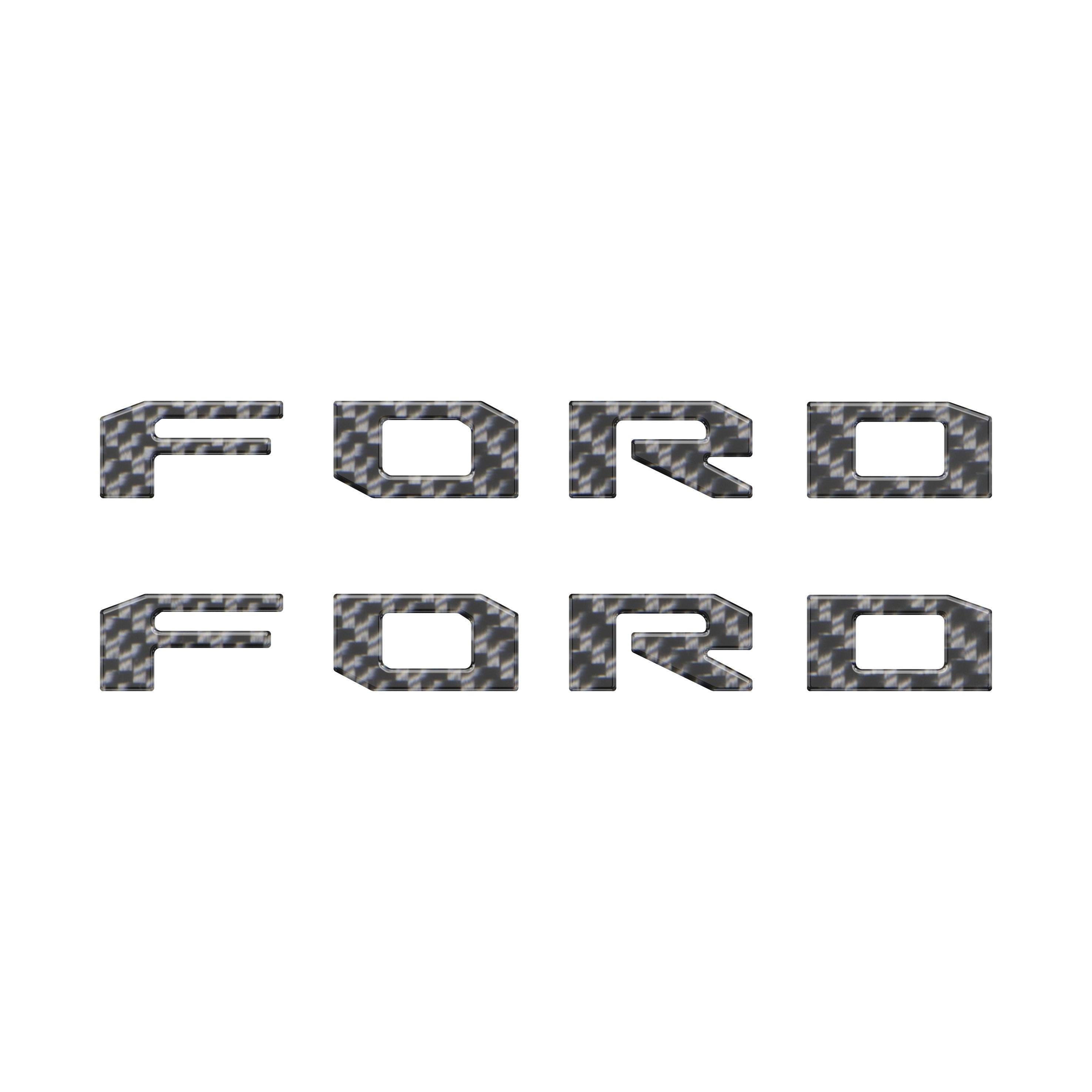 Running Board Letters Fits 2023-2026 Ford Super Duty & F-150 Crew Cab