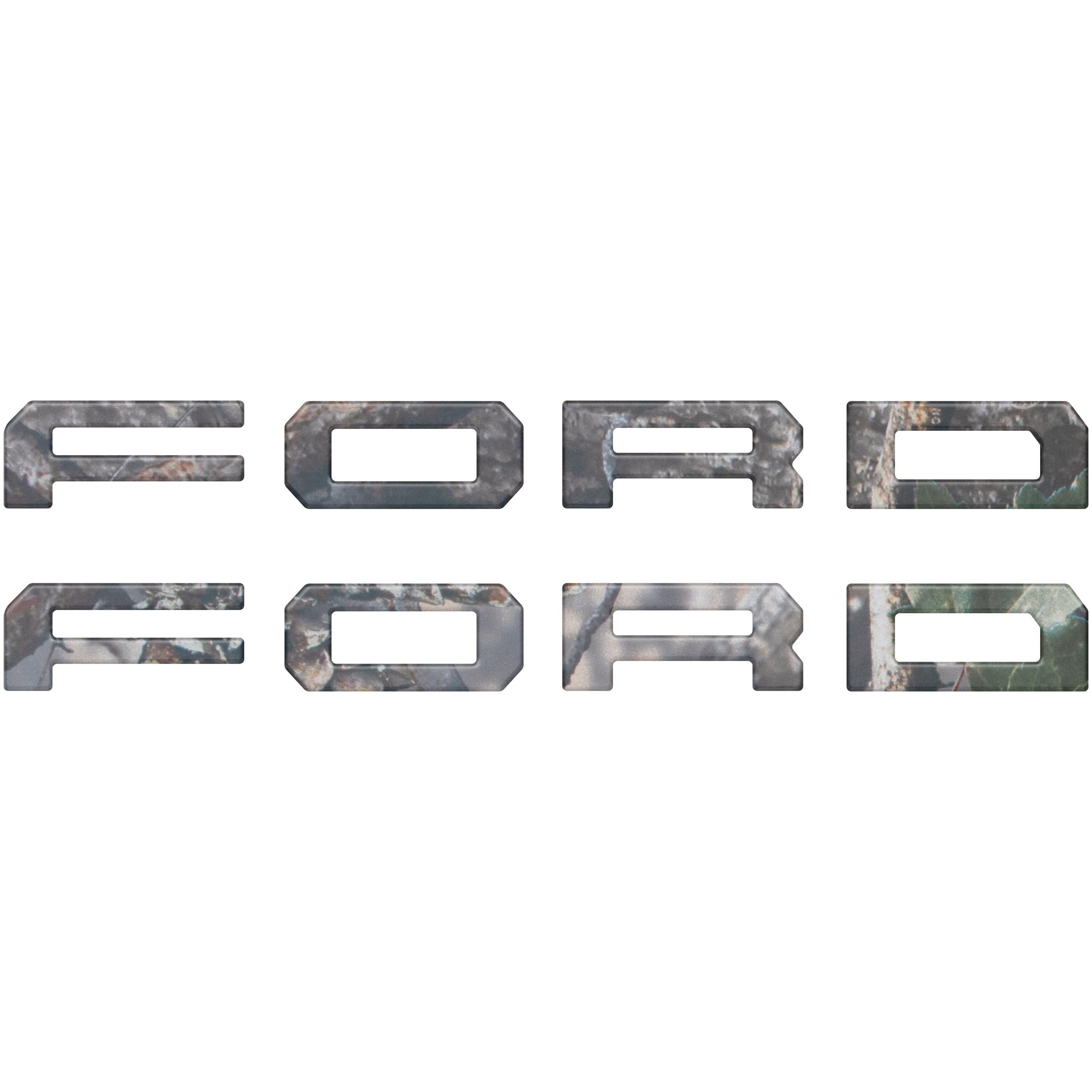 Running Board Letters Fits 2023-2026 Ford Super Duty & F-150 Crew Cab